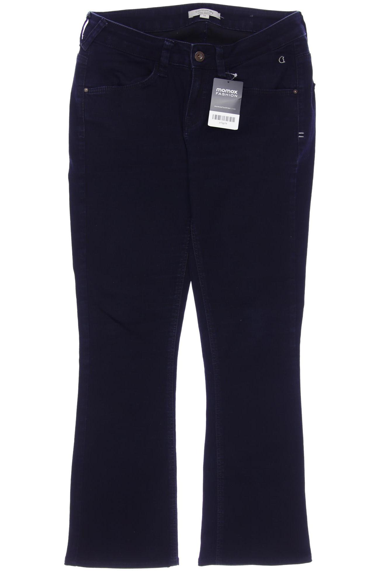 

Comma Damen Jeans, marineblau