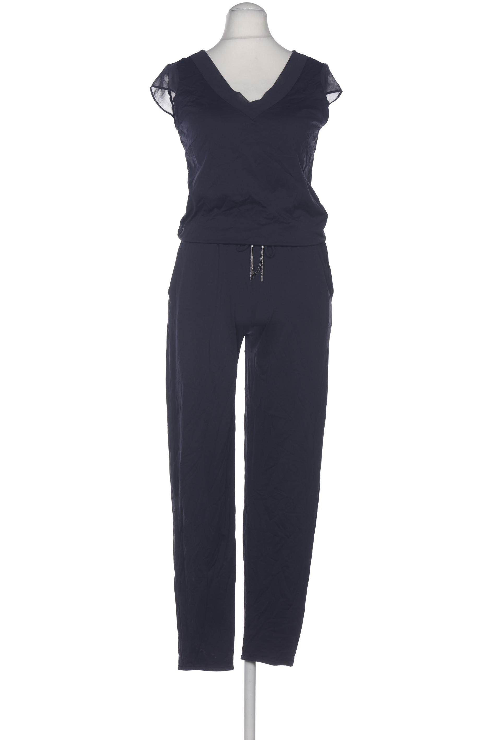 

Comma Damen Jumpsuit/Overall, marineblau