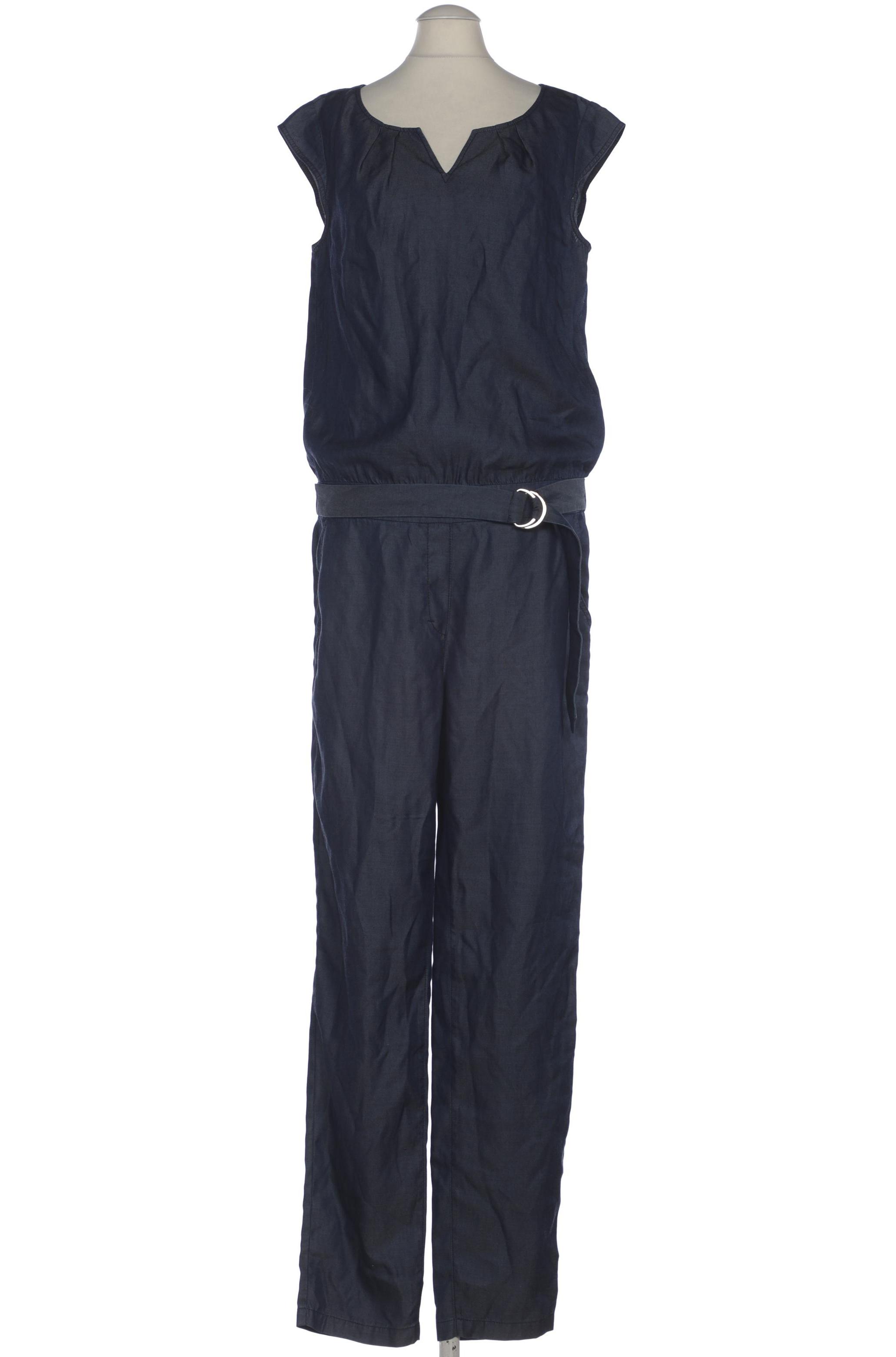 

Comma Damen Jumpsuit/Overall, marineblau, Gr. 36