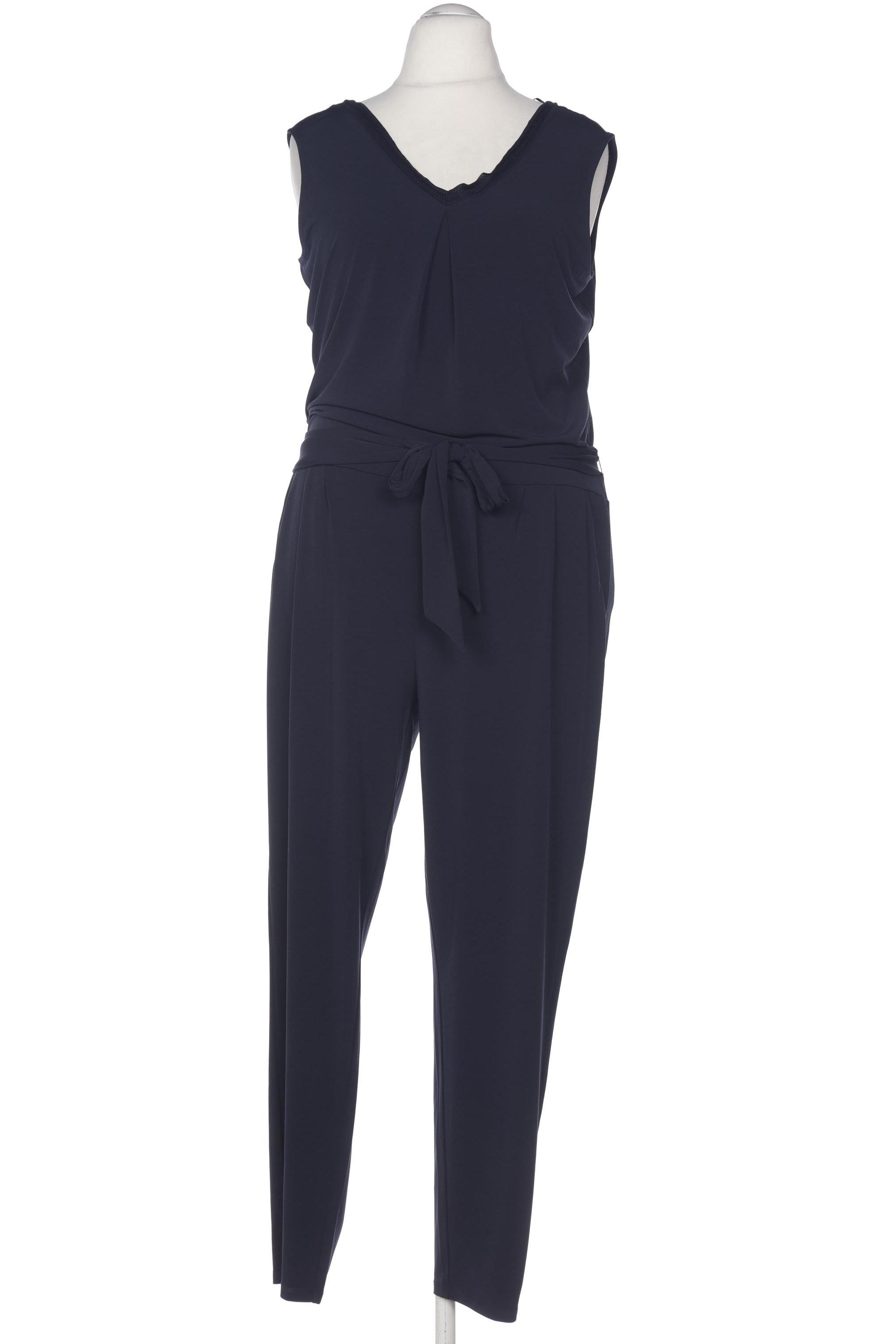 

Comma Damen Jumpsuit/Overall, marineblau