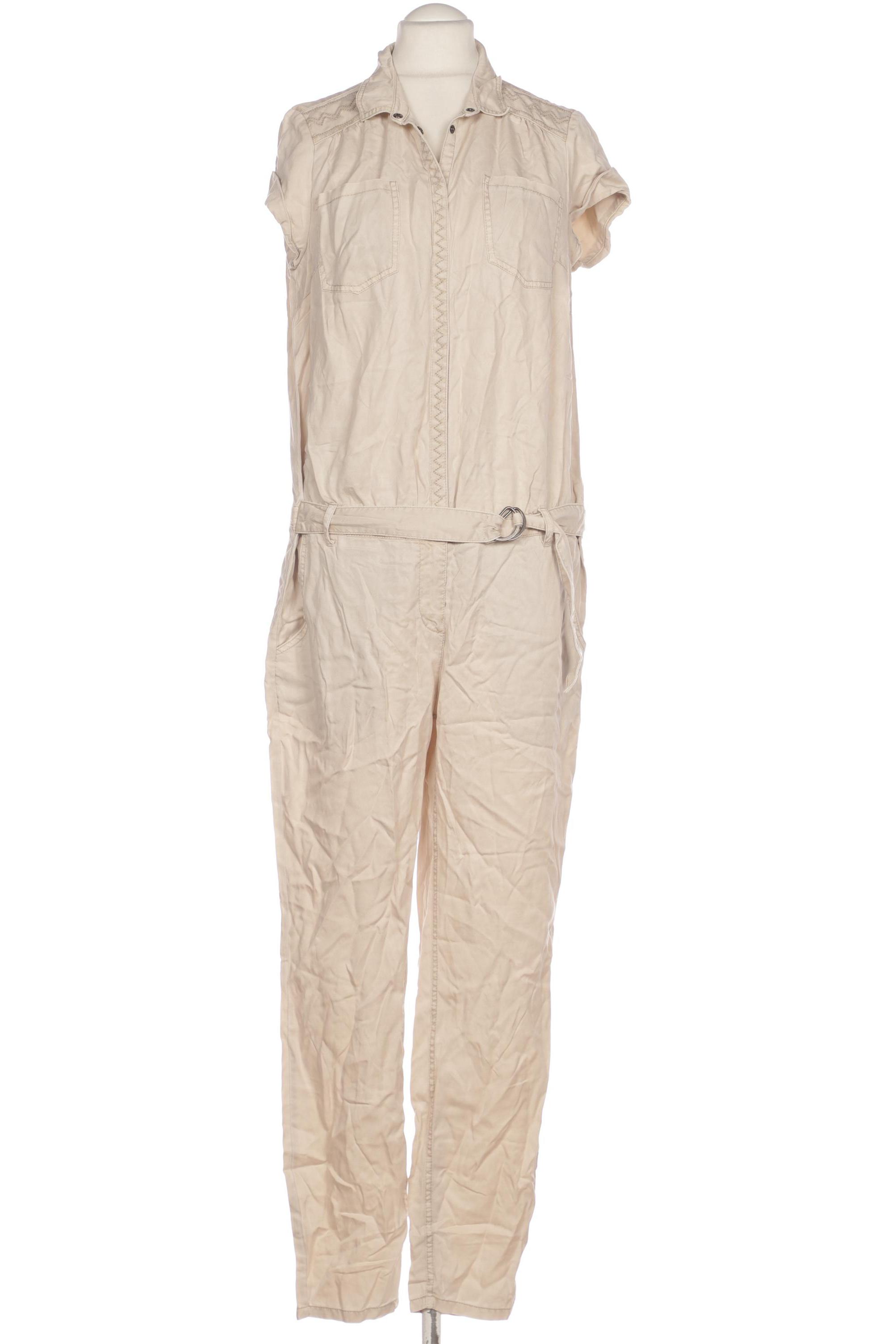 

Comma Damen Jumpsuit/Overall, beige, Gr. 44