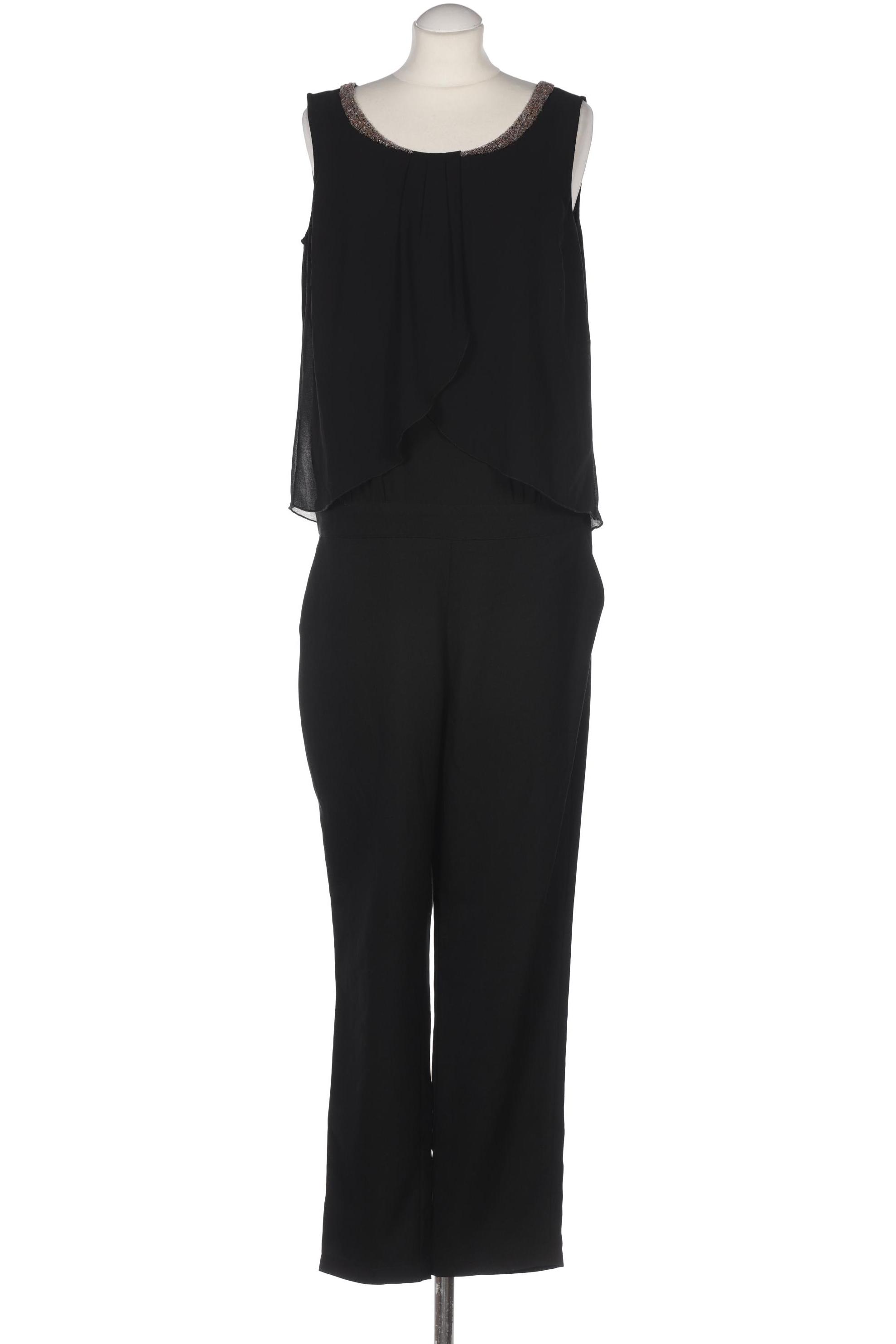 

Comma Damen Jumpsuit/Overall, schwarz