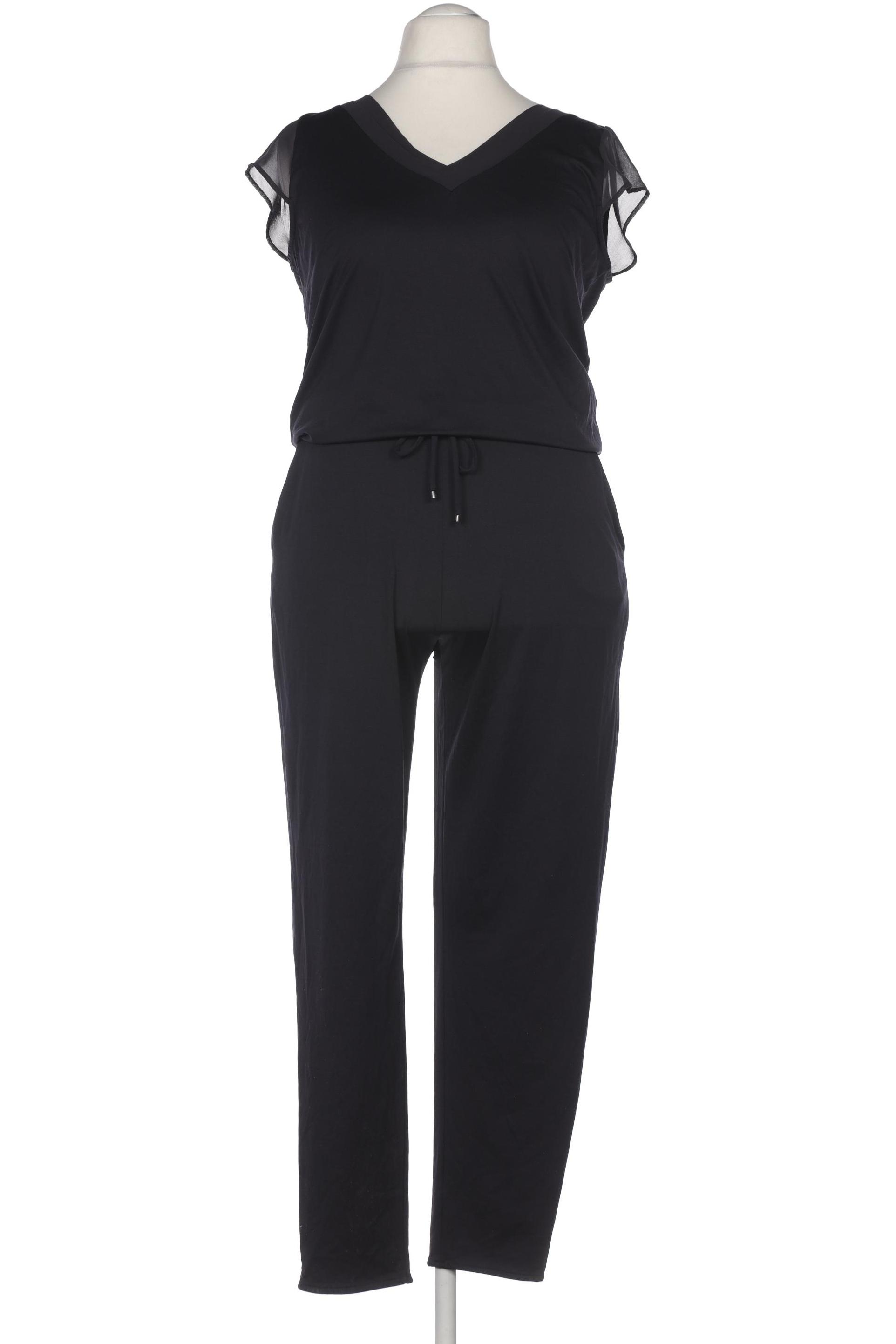 

Comma Damen Jumpsuit/Overall, marineblau