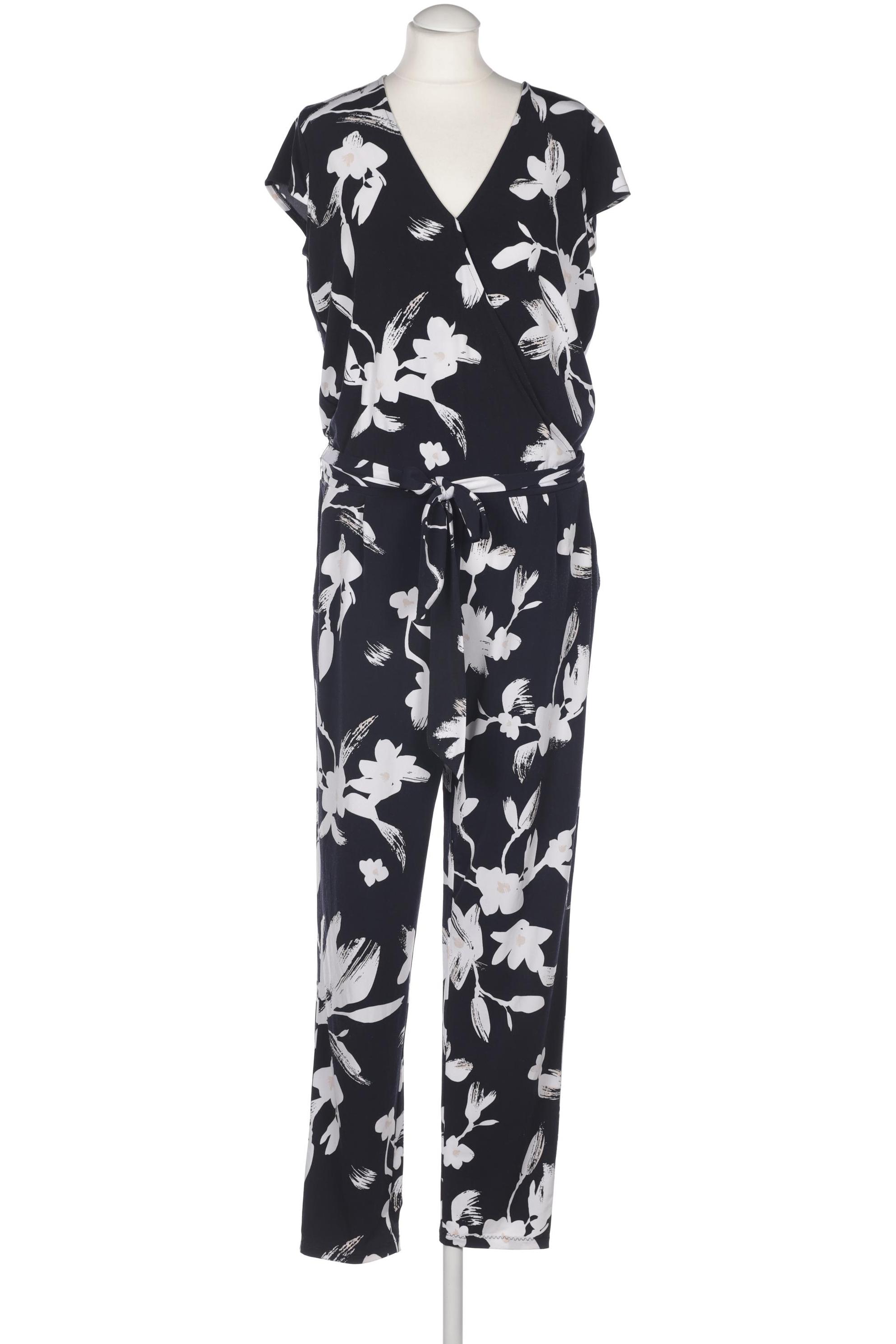 

Comma Damen Jumpsuit/Overall, marineblau