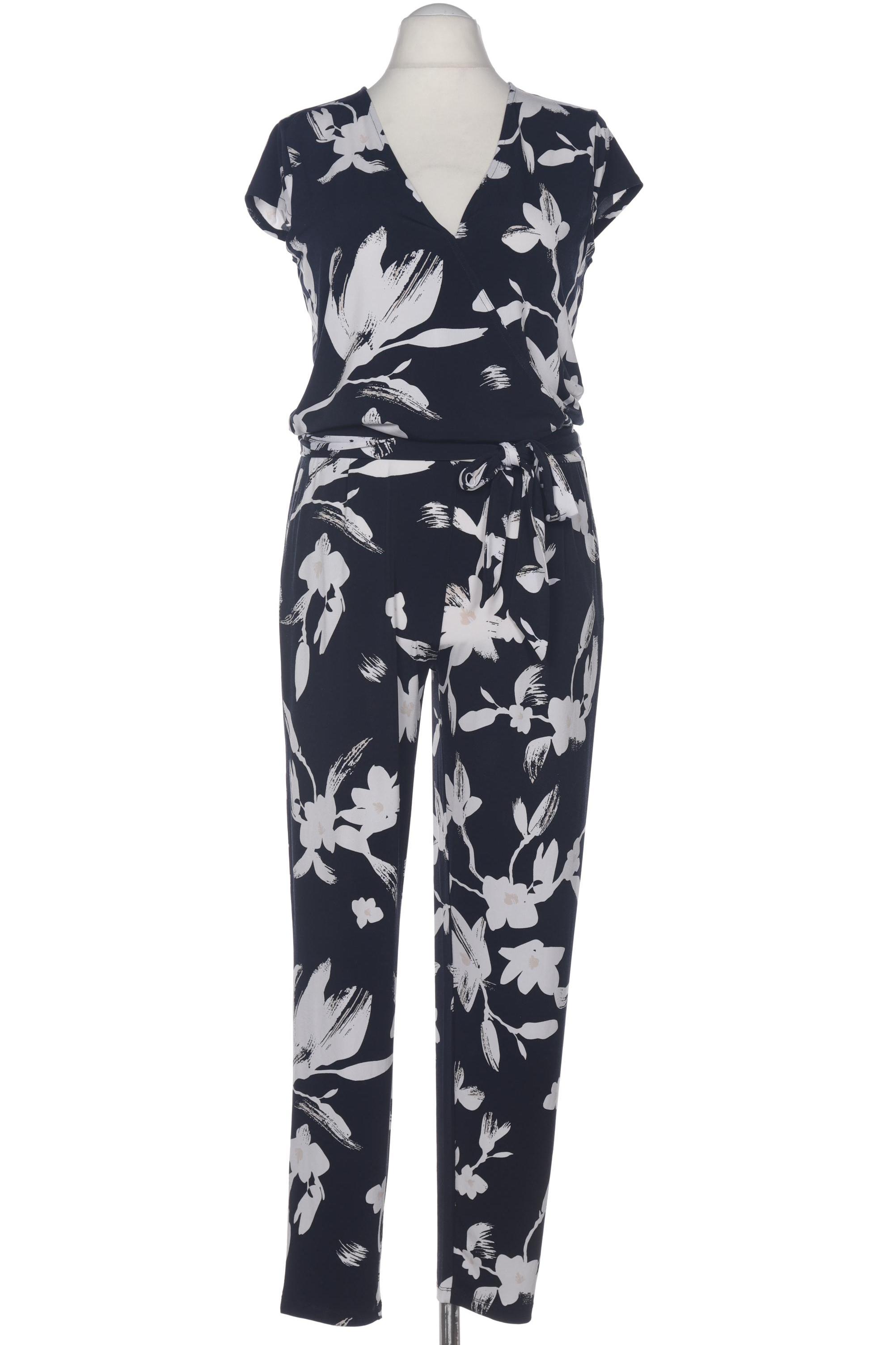 

Comma Damen Jumpsuit/Overall, marineblau