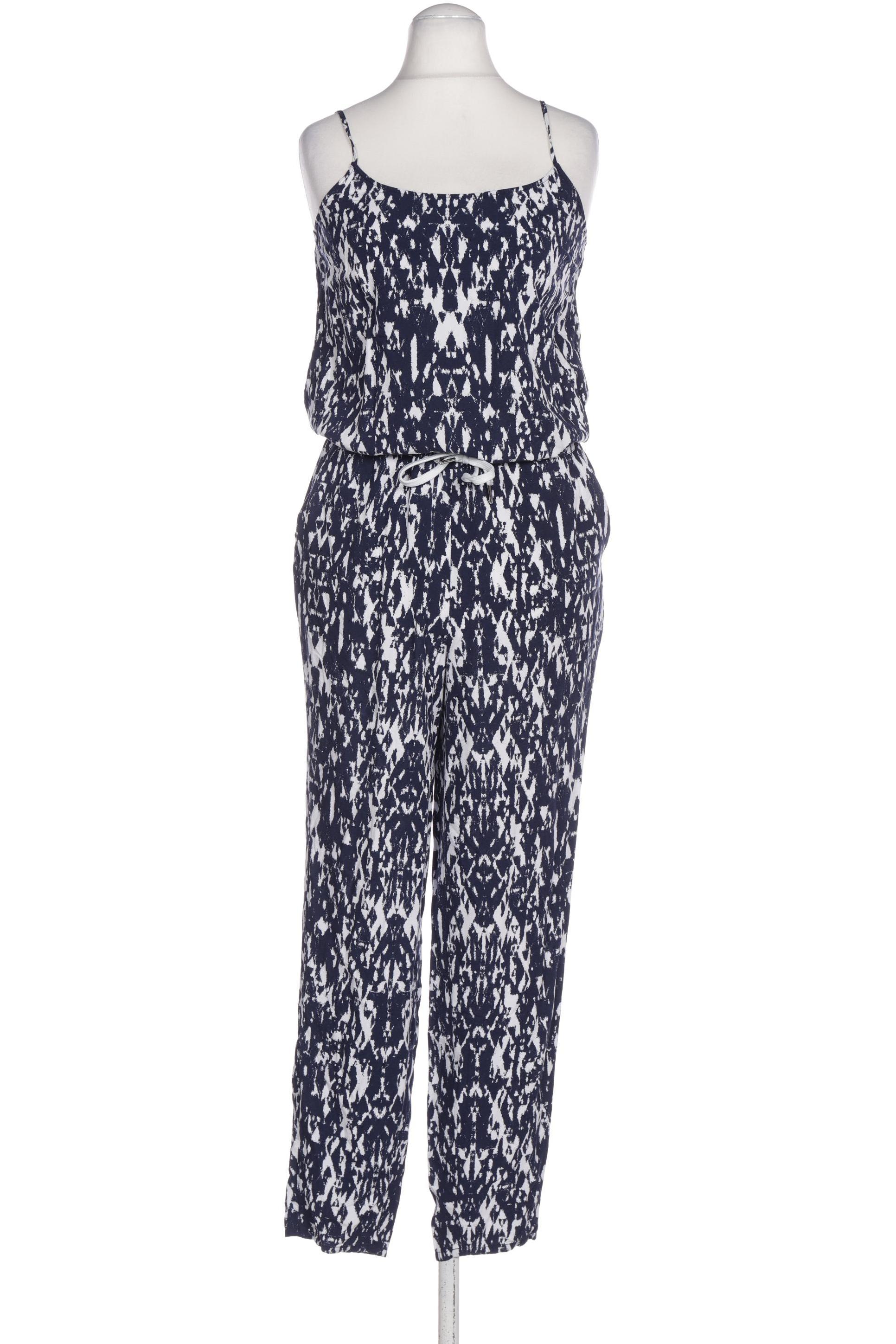 

Comma Damen Jumpsuit/Overall, marineblau