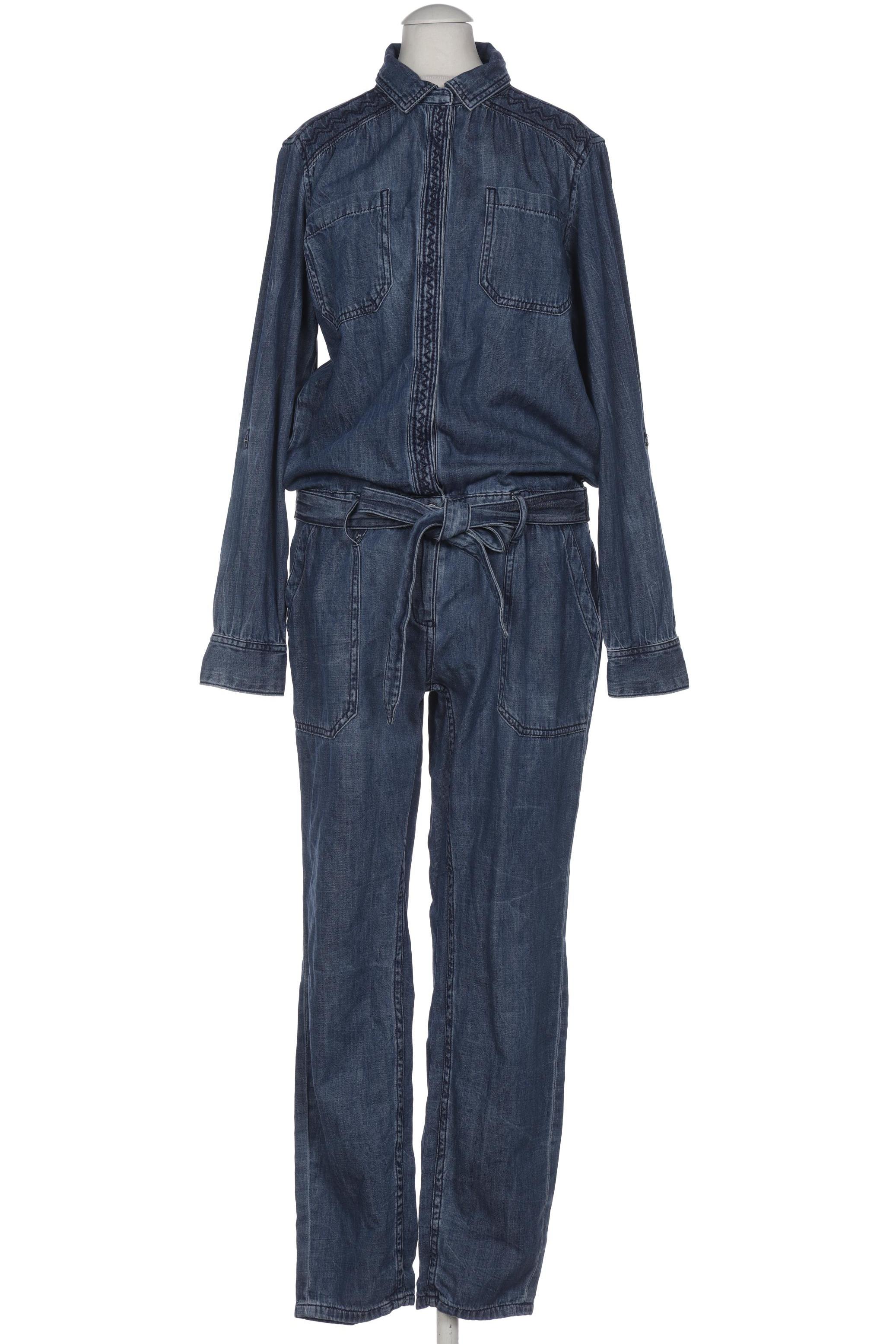 

Comma Damen Jumpsuit/Overall, blau