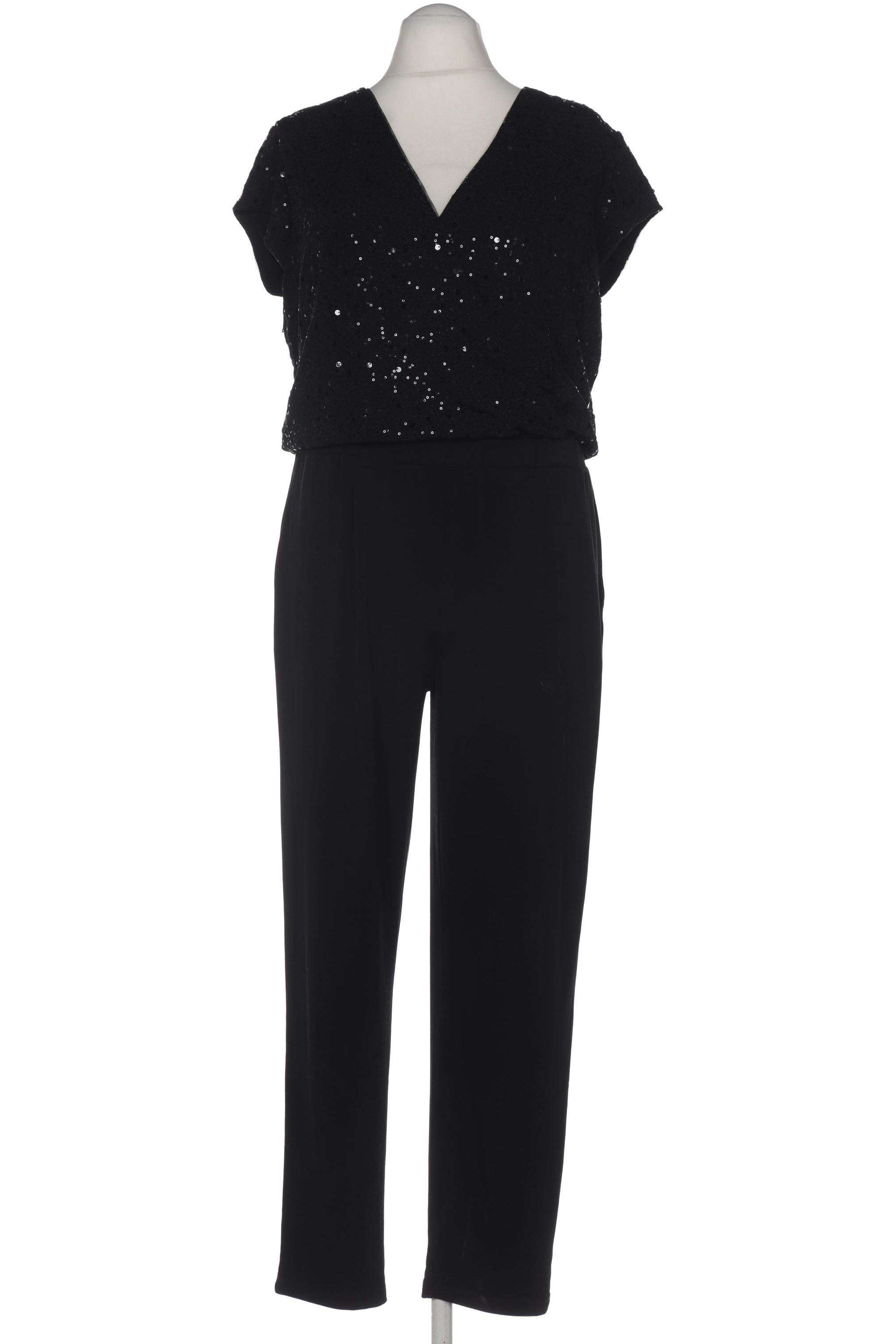 

Comma Damen Jumpsuit/Overall, schwarz
