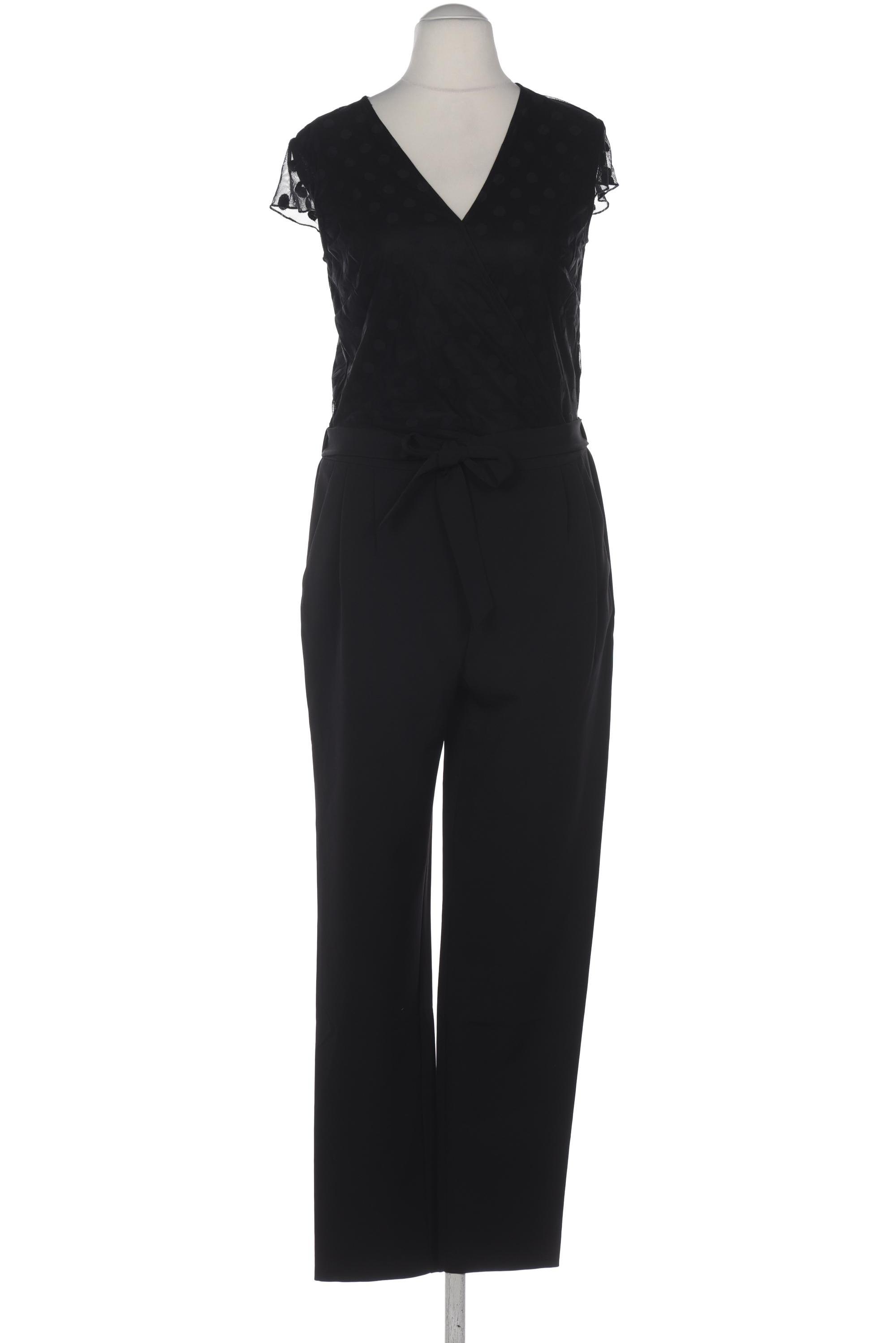 

Comma Damen Jumpsuit/Overall, schwarz, Gr. 38