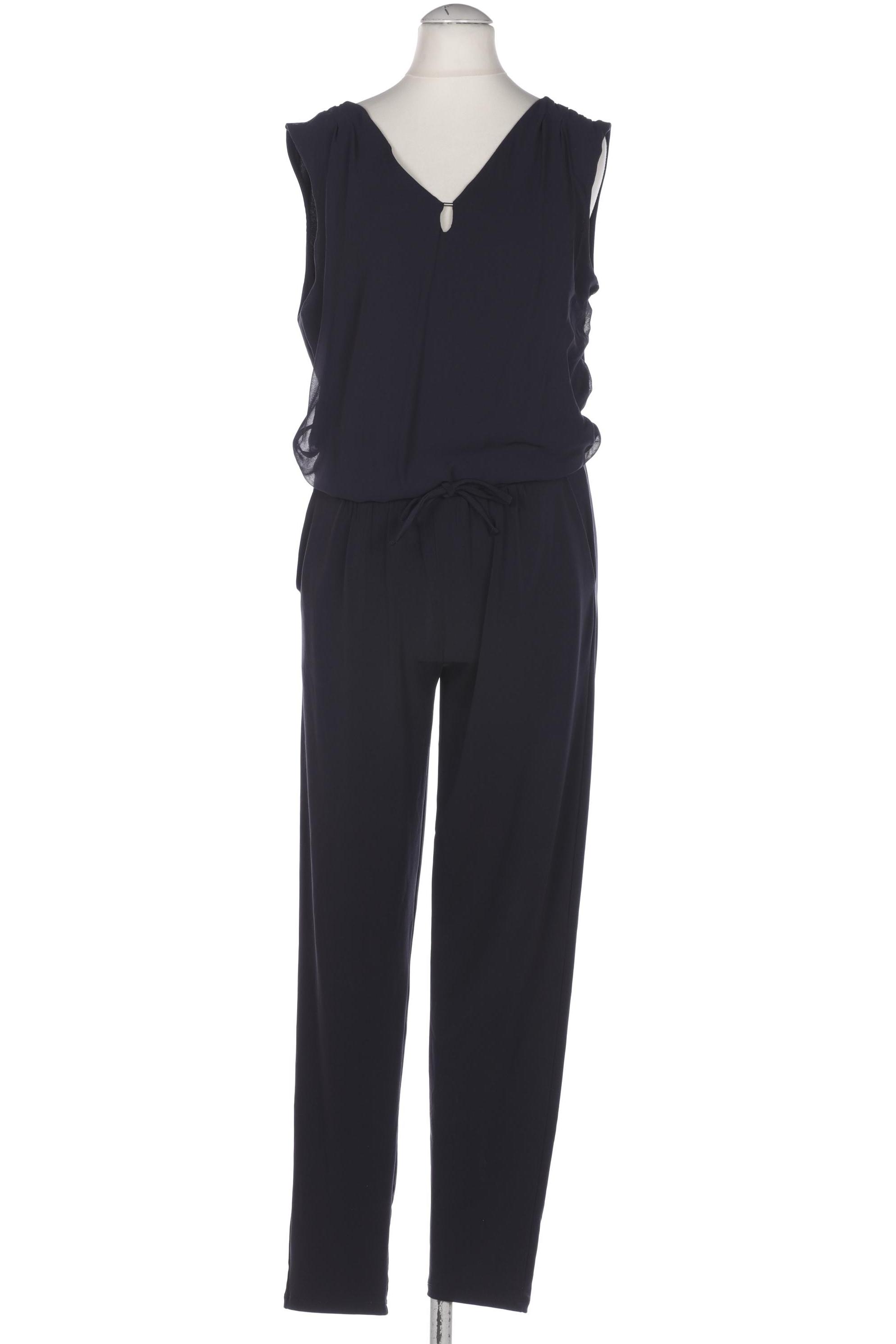 

Comma Damen Jumpsuit/Overall, marineblau