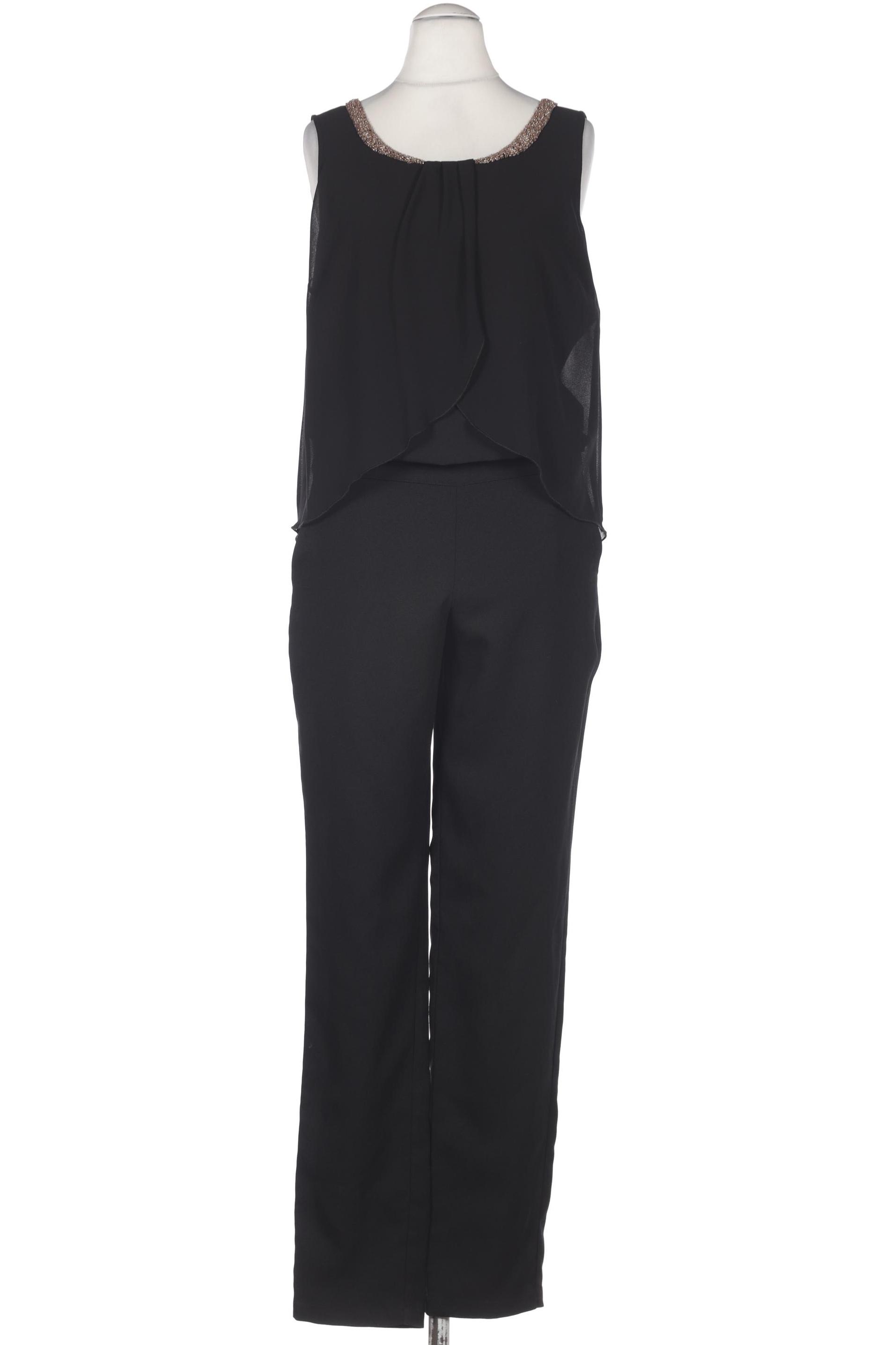 

Comma Damen Jumpsuit/Overall, schwarz