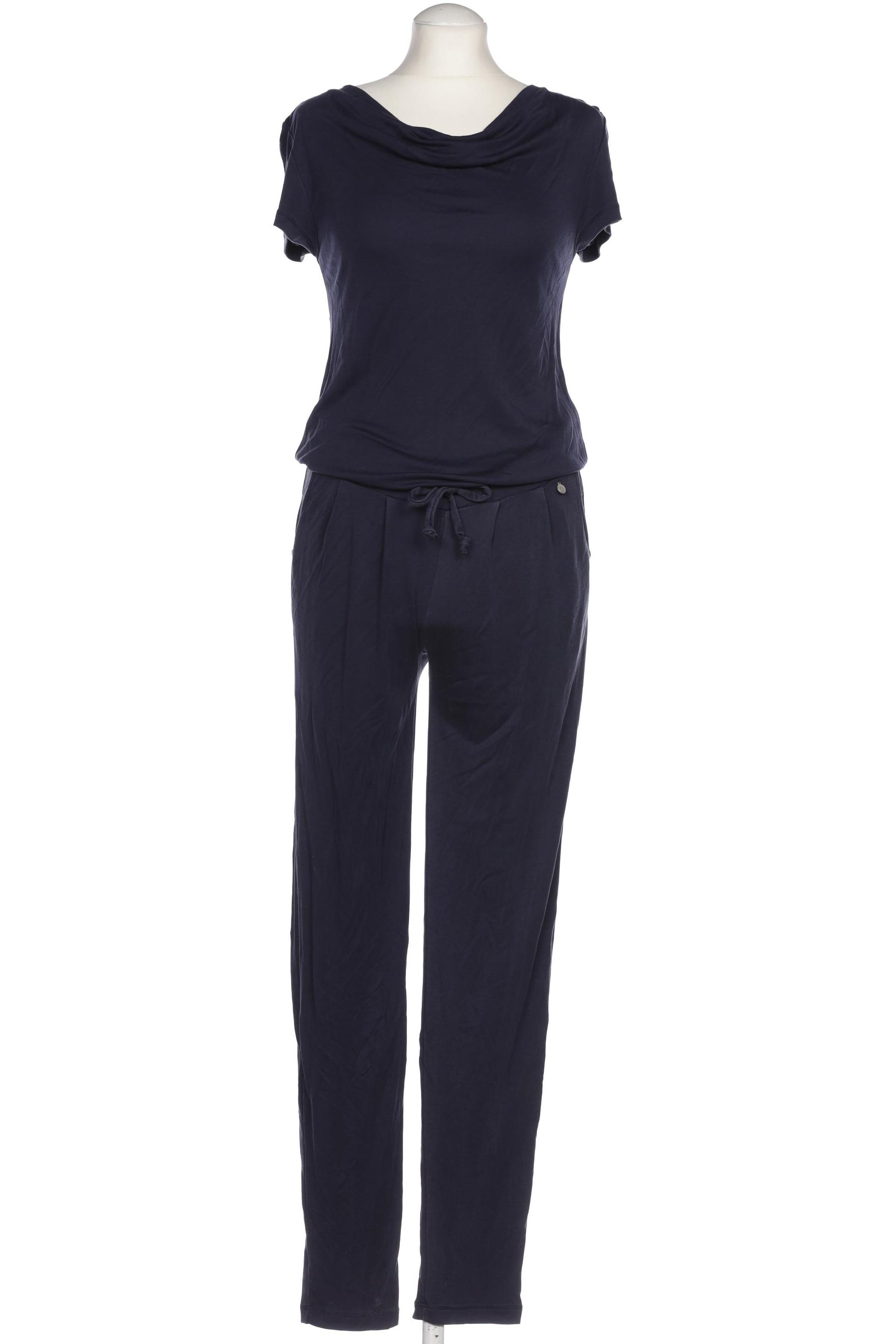 

Comma Damen Jumpsuit/Overall, marineblau