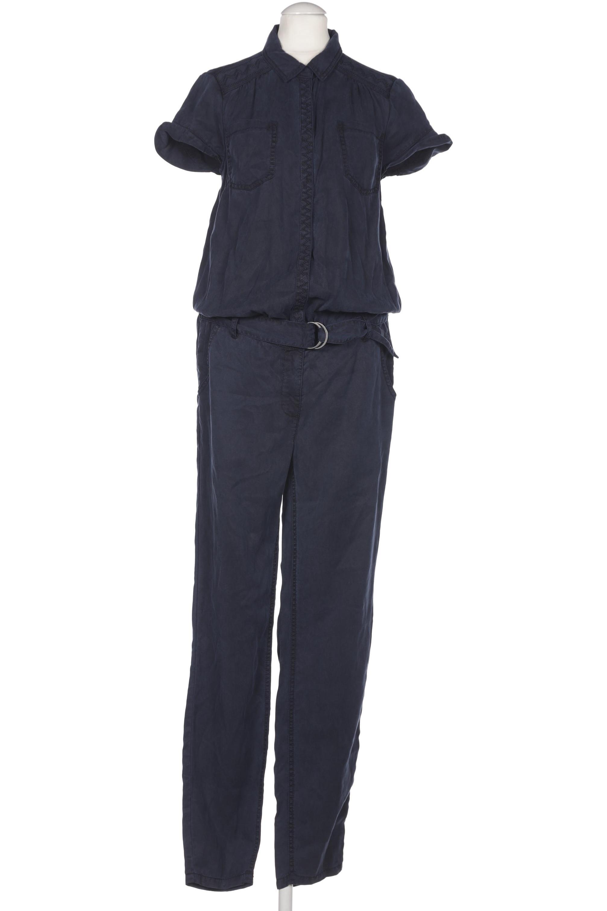 

Comma Damen Jumpsuit/Overall, marineblau