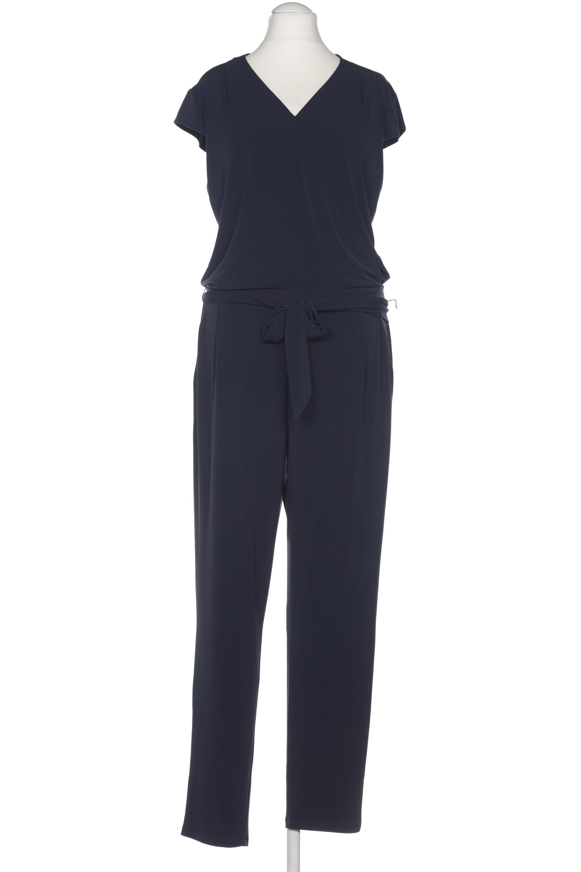 

Comma Damen Jumpsuit/Overall, marineblau
