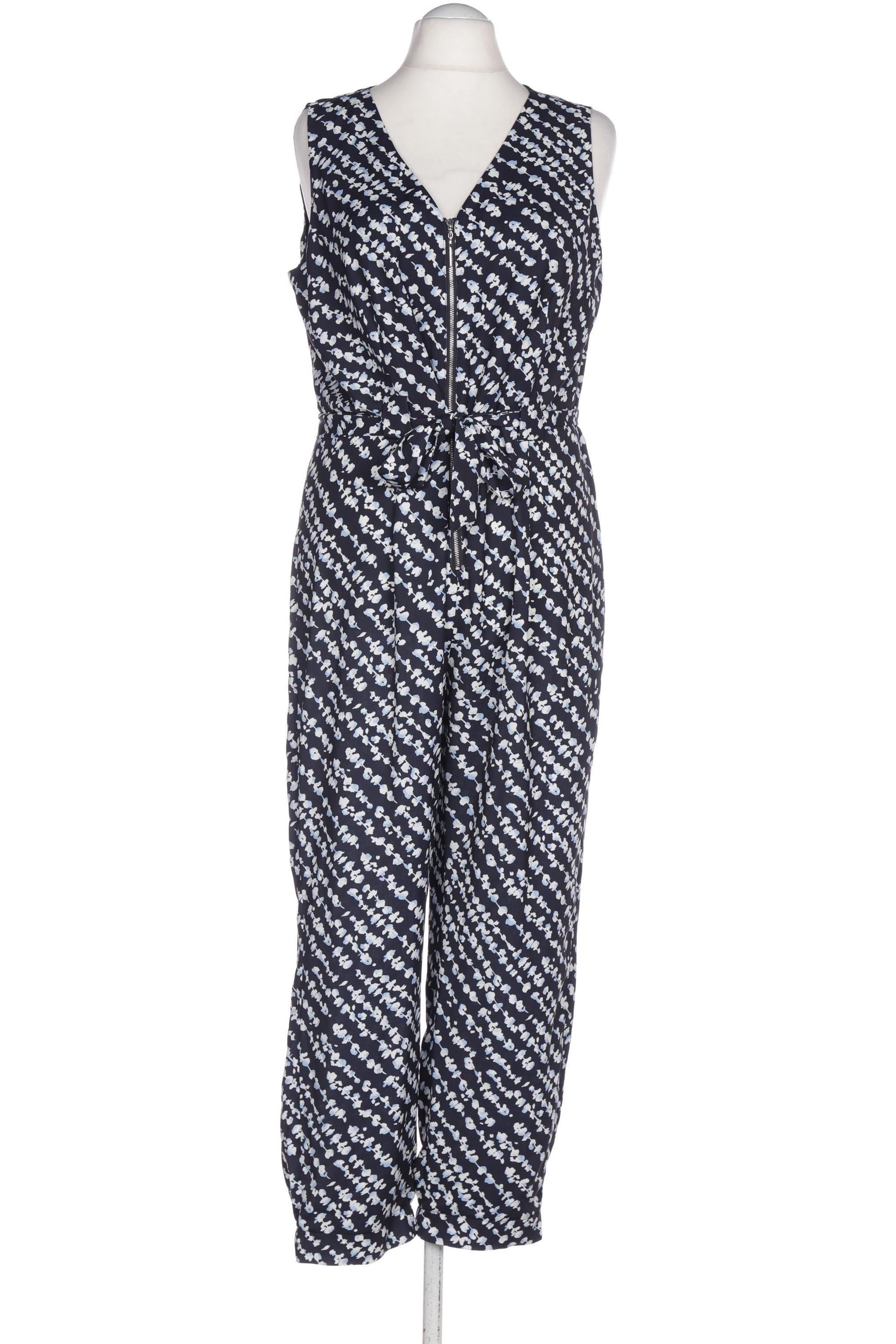 

Comma Damen Jumpsuit/Overall, marineblau