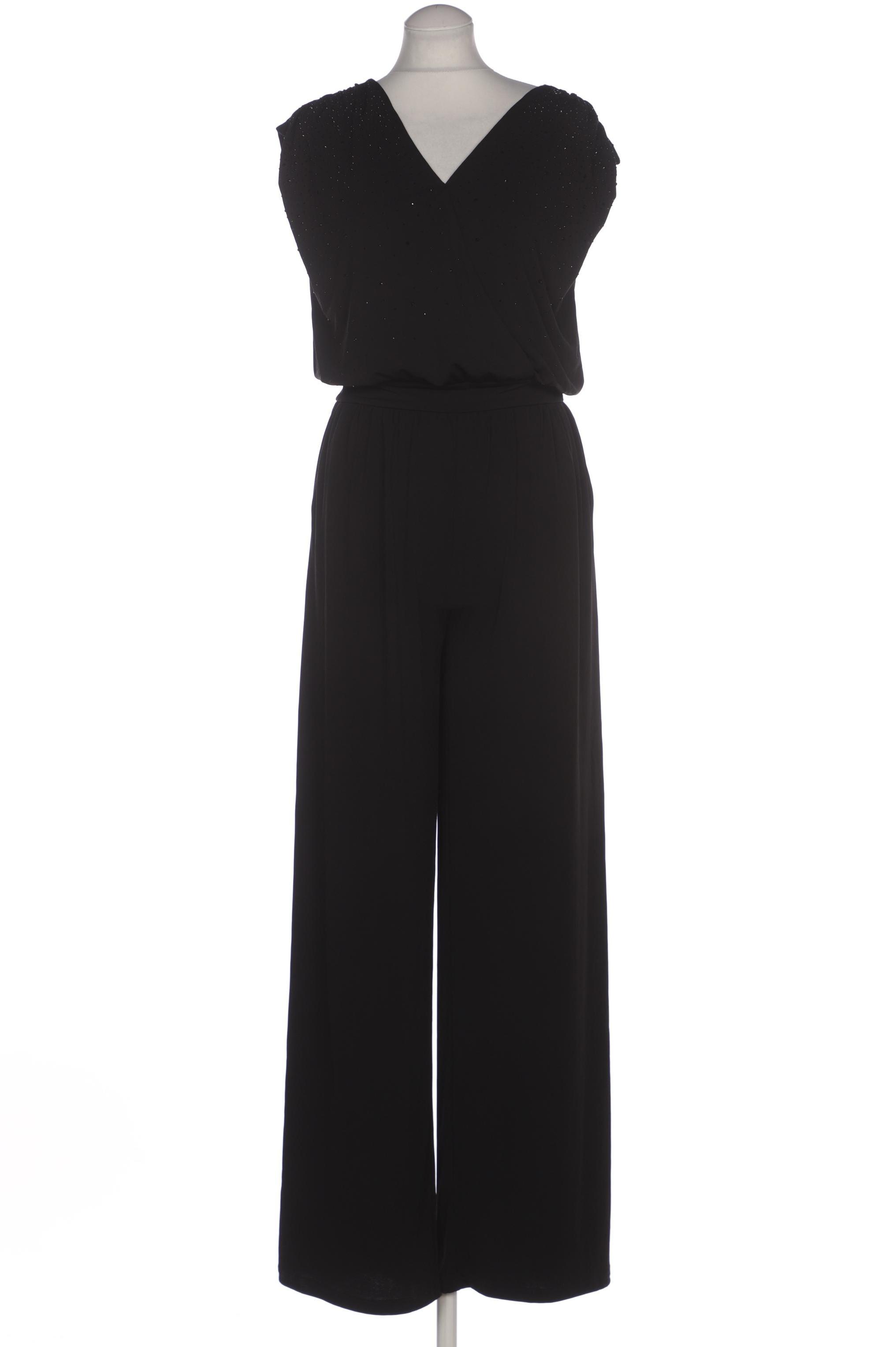 

Comma Damen Jumpsuit/Overall, schwarz, Gr. 38