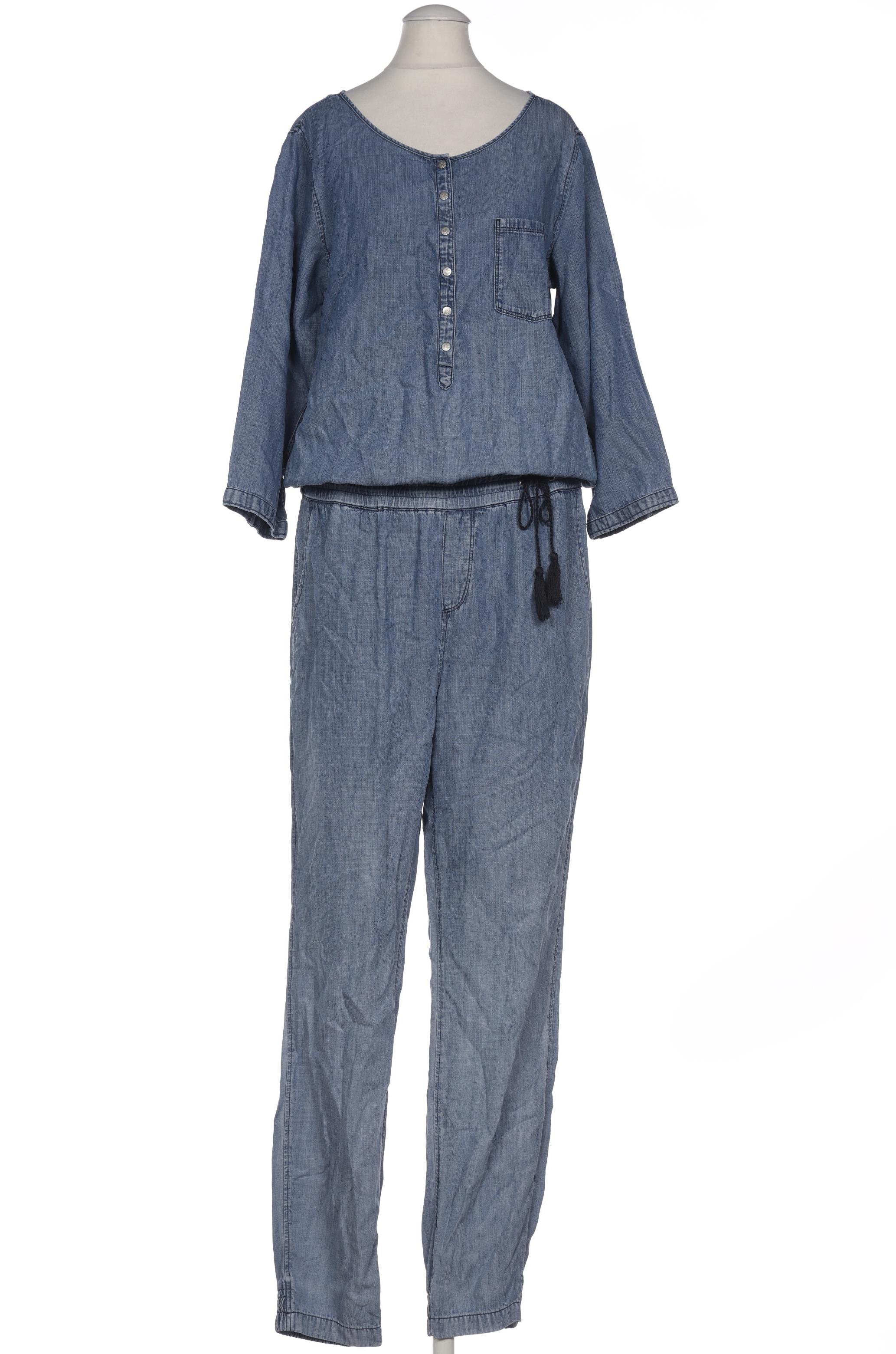 

Comma Damen Jumpsuit/Overall, blau