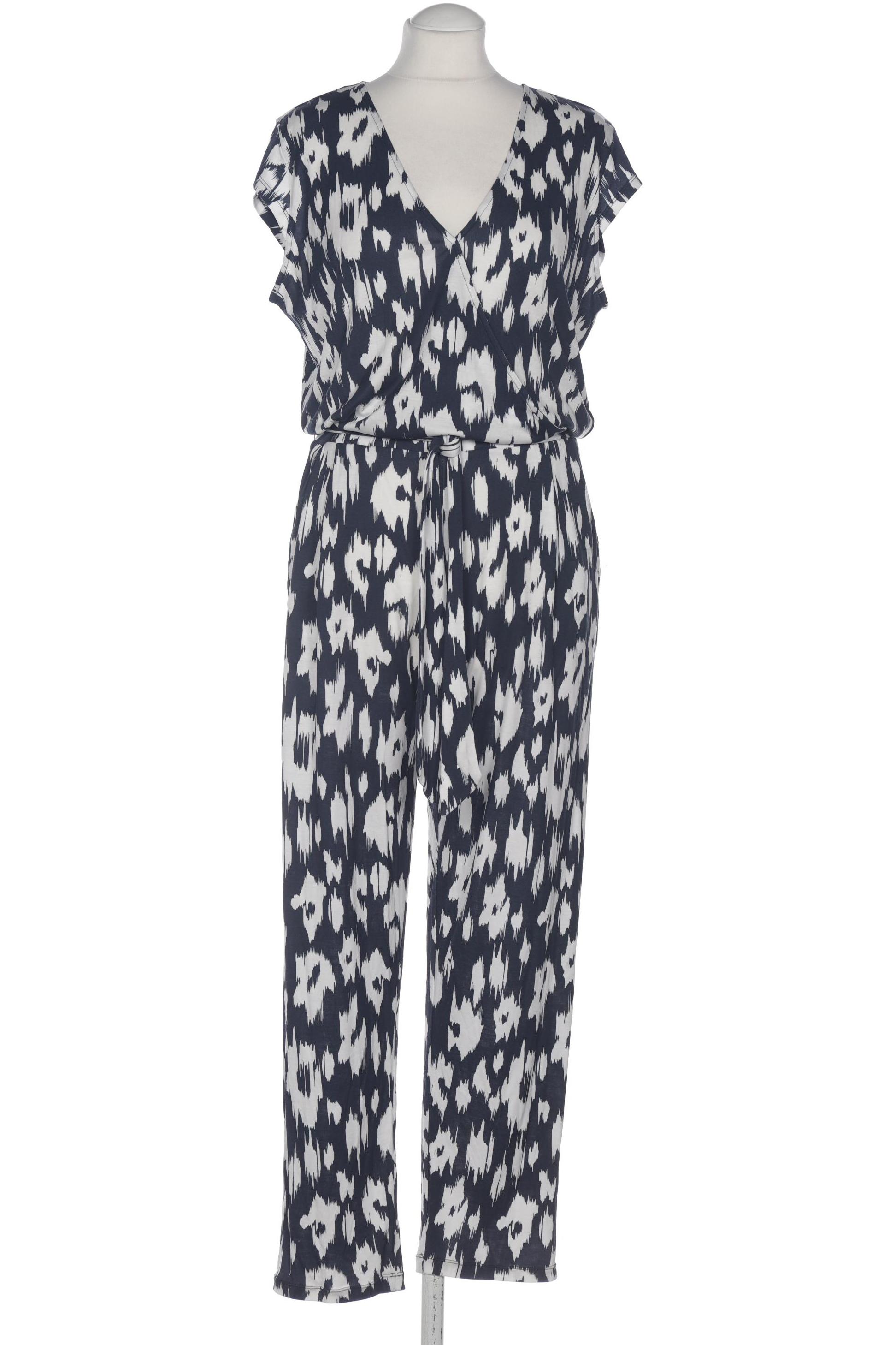 

Comma Damen Jumpsuit/Overall, marineblau