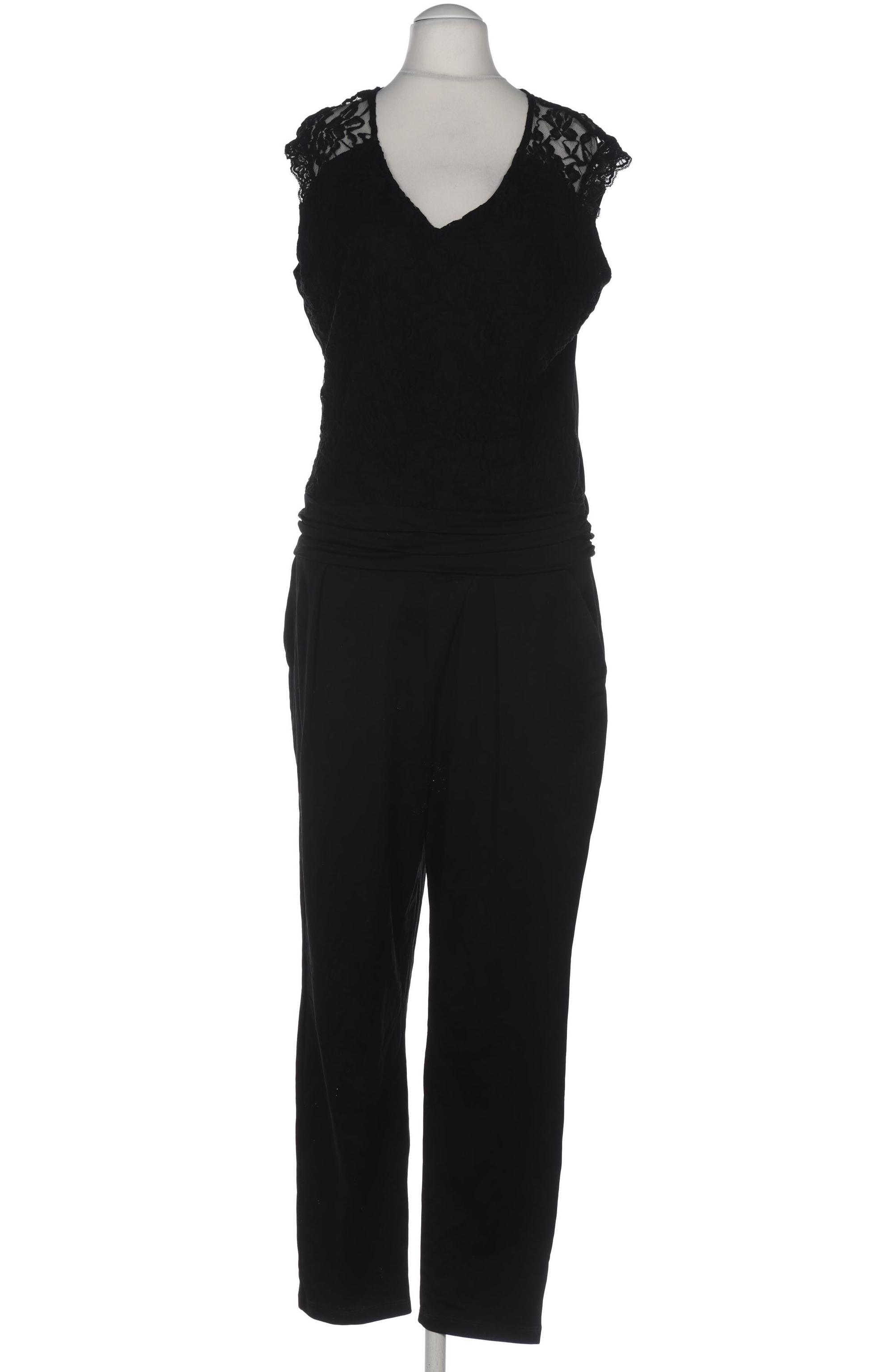 

Comma Damen Jumpsuit/Overall, schwarz