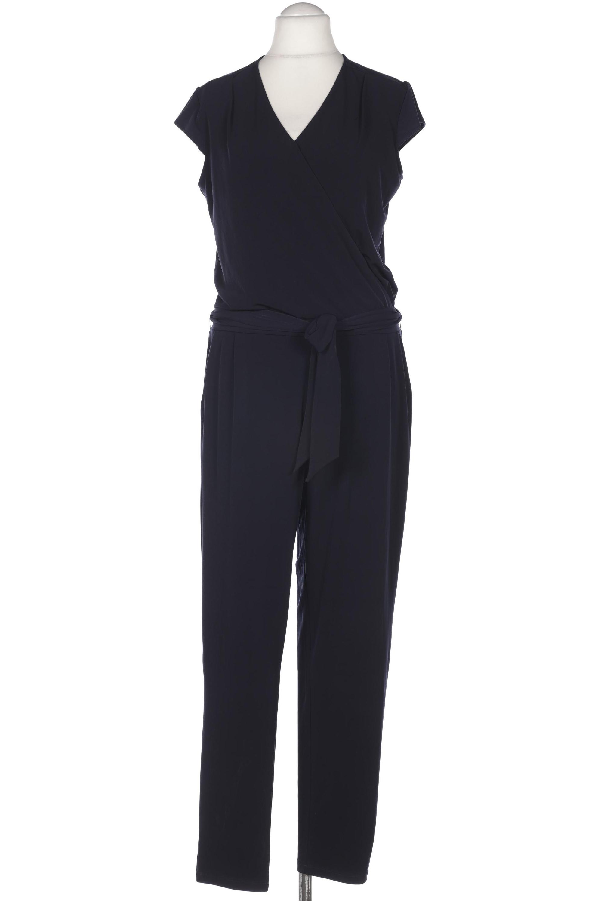 

Comma Damen Jumpsuit/Overall, marineblau