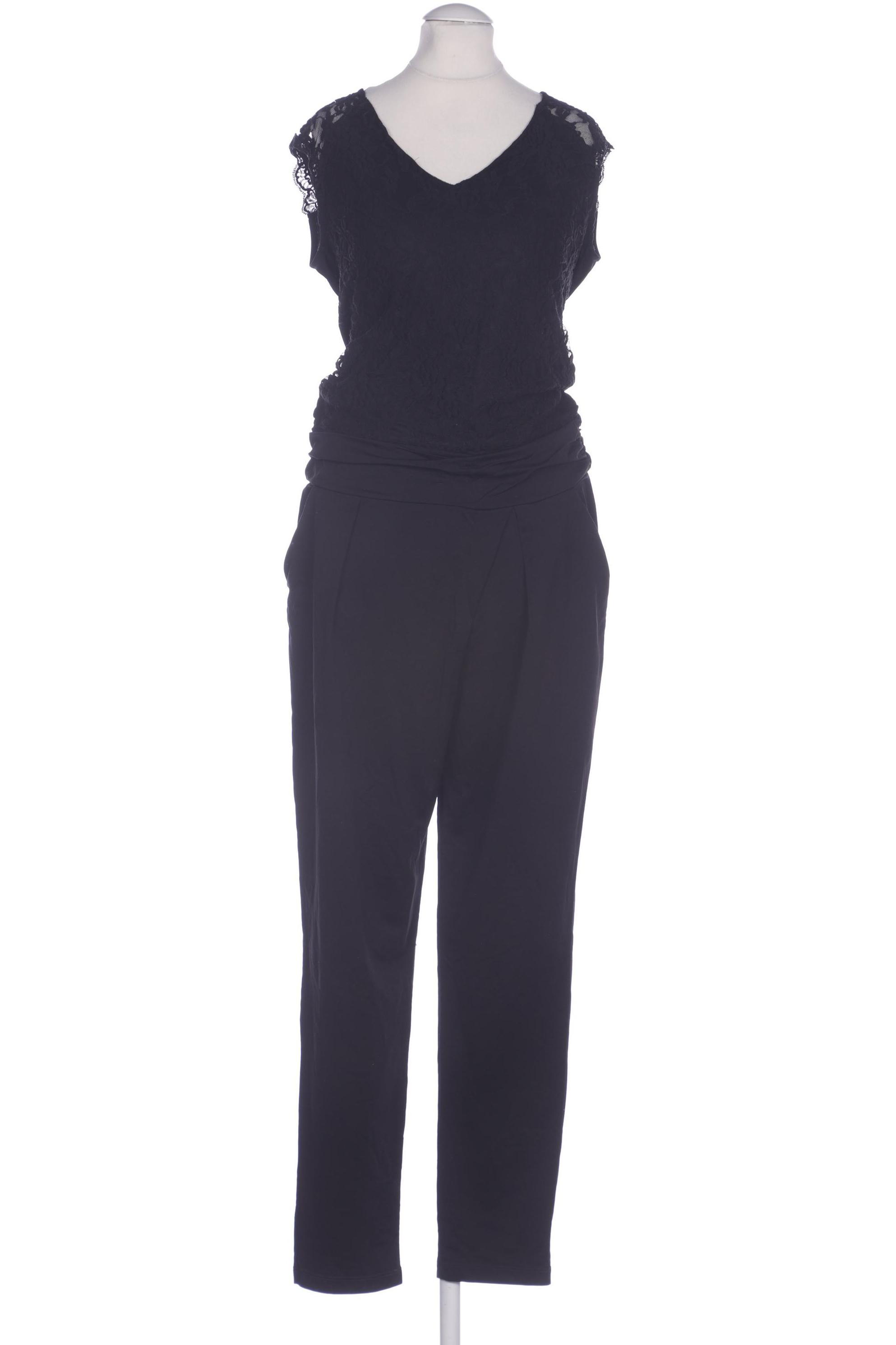 

Comma Damen Jumpsuit/Overall, schwarz