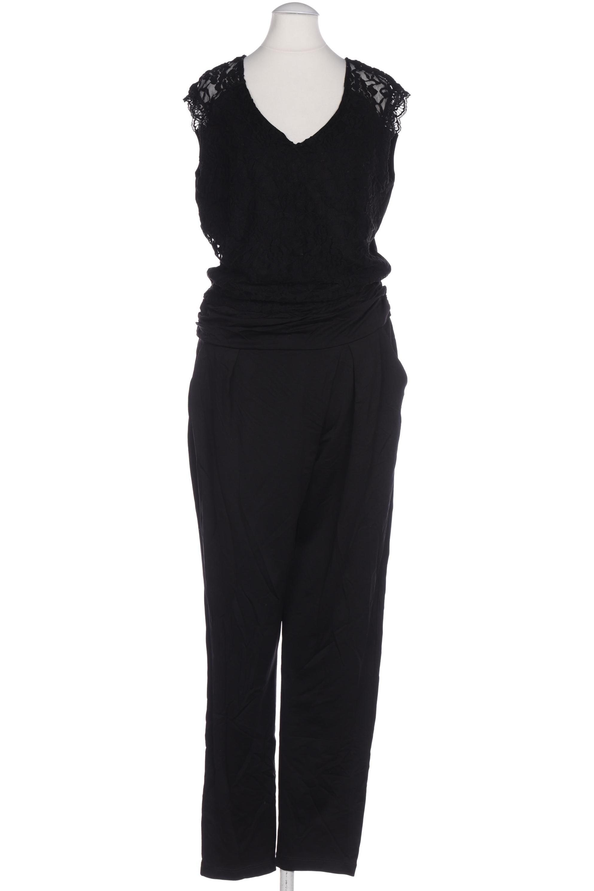 

Comma Damen Jumpsuit/Overall, schwarz