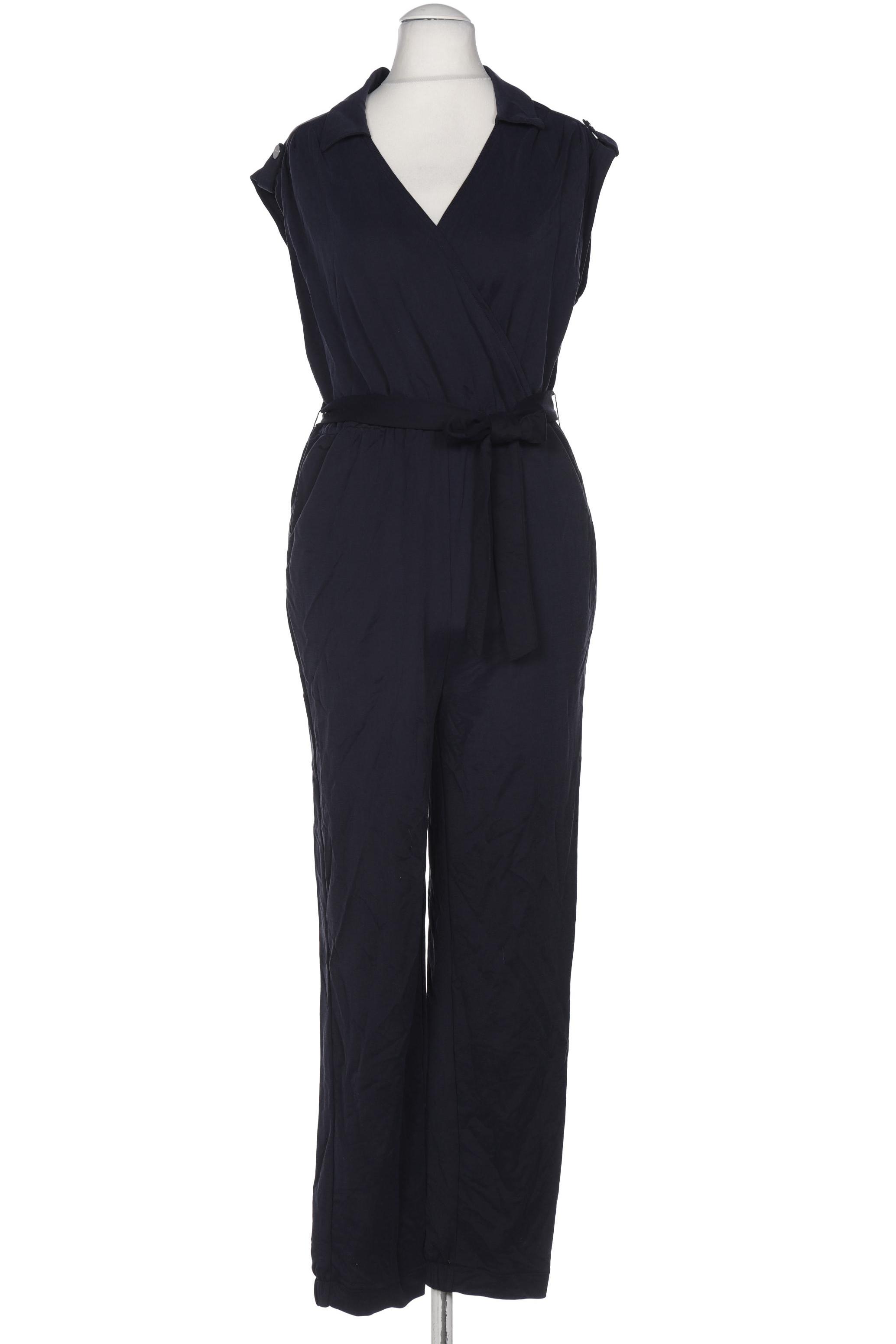 

Comma Damen Jumpsuit/Overall, marineblau