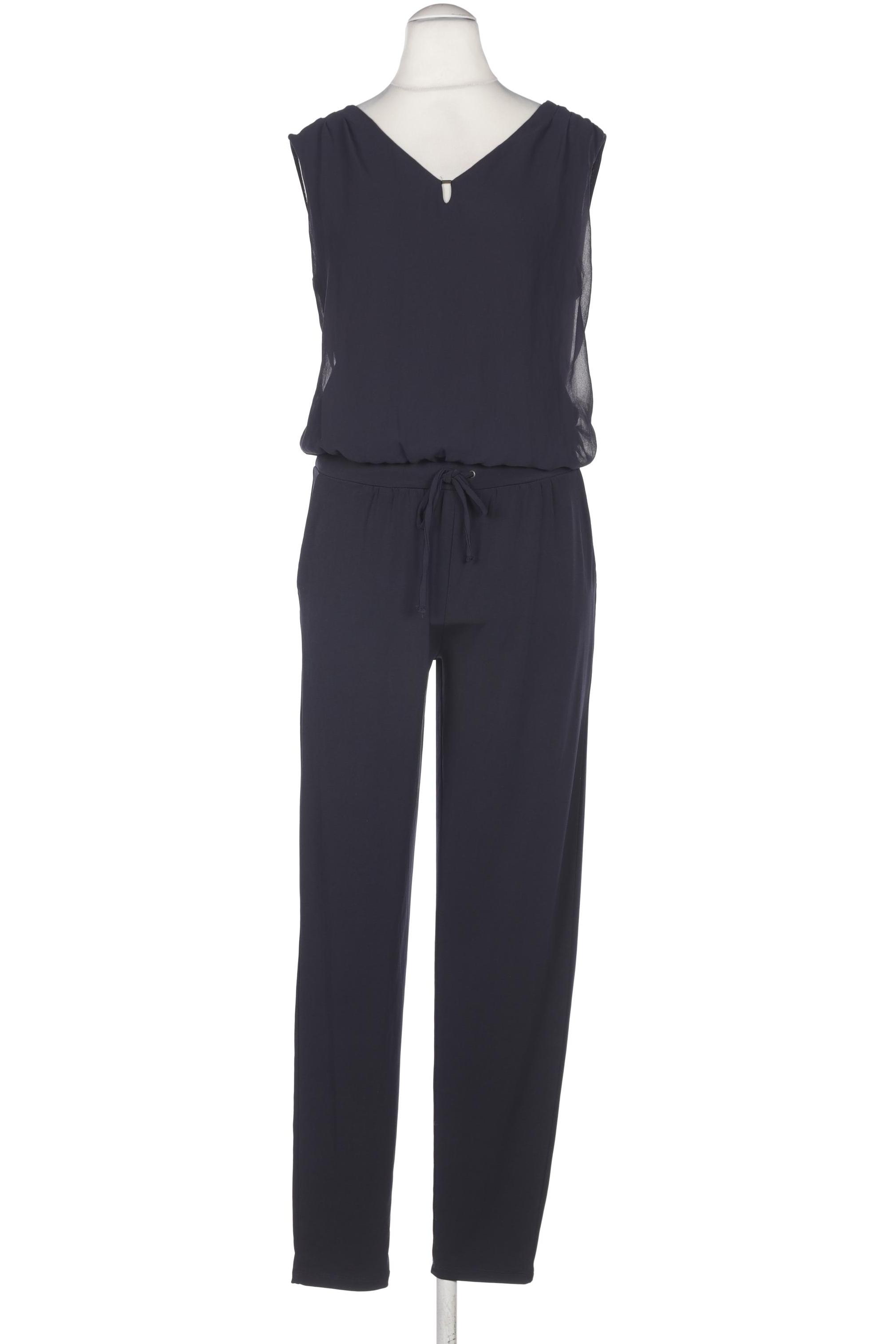 

Comma Damen Jumpsuit/Overall, marineblau