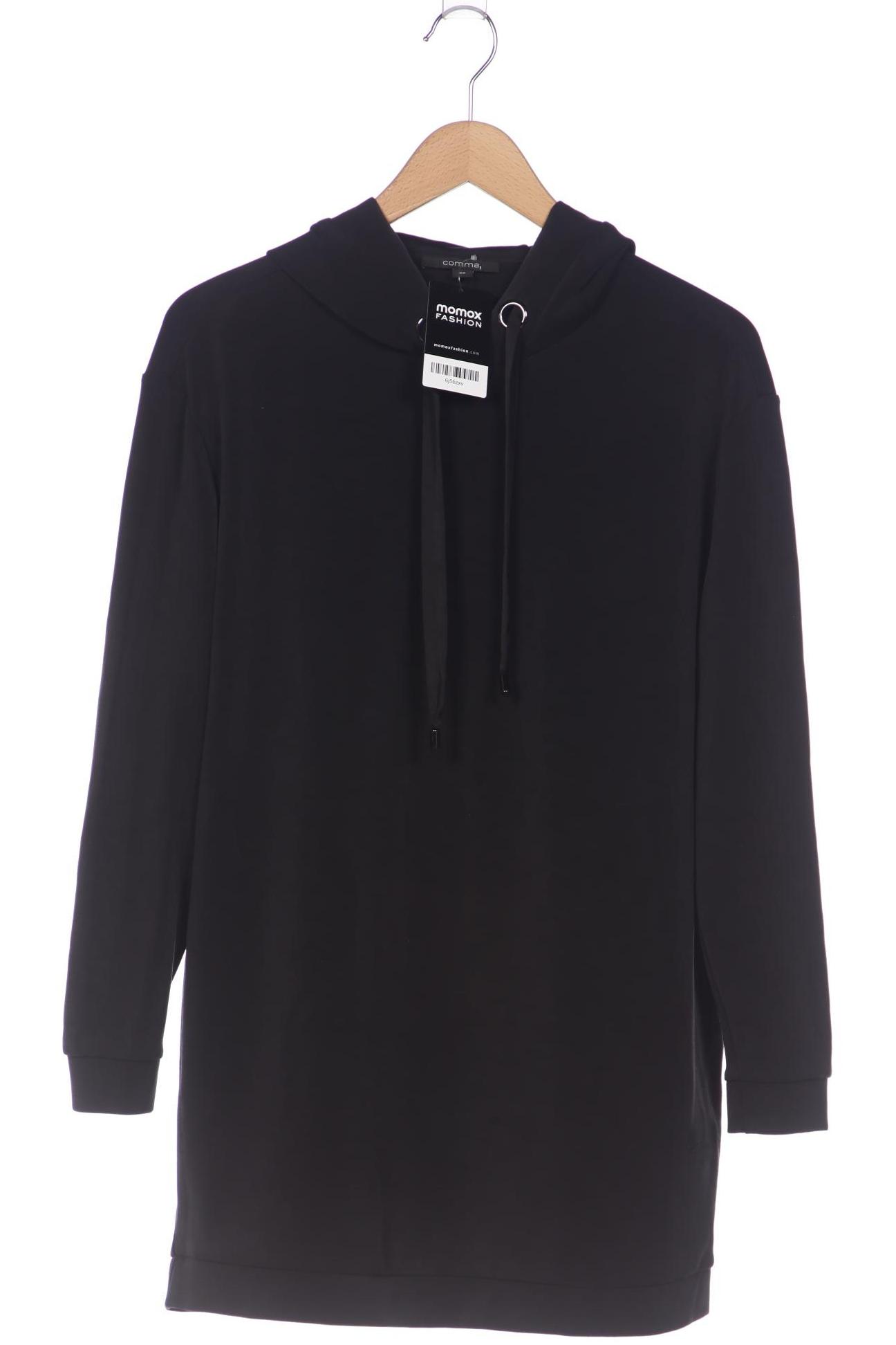 

Comma Damen Kapuzenpullover, schwarz, Gr. 38