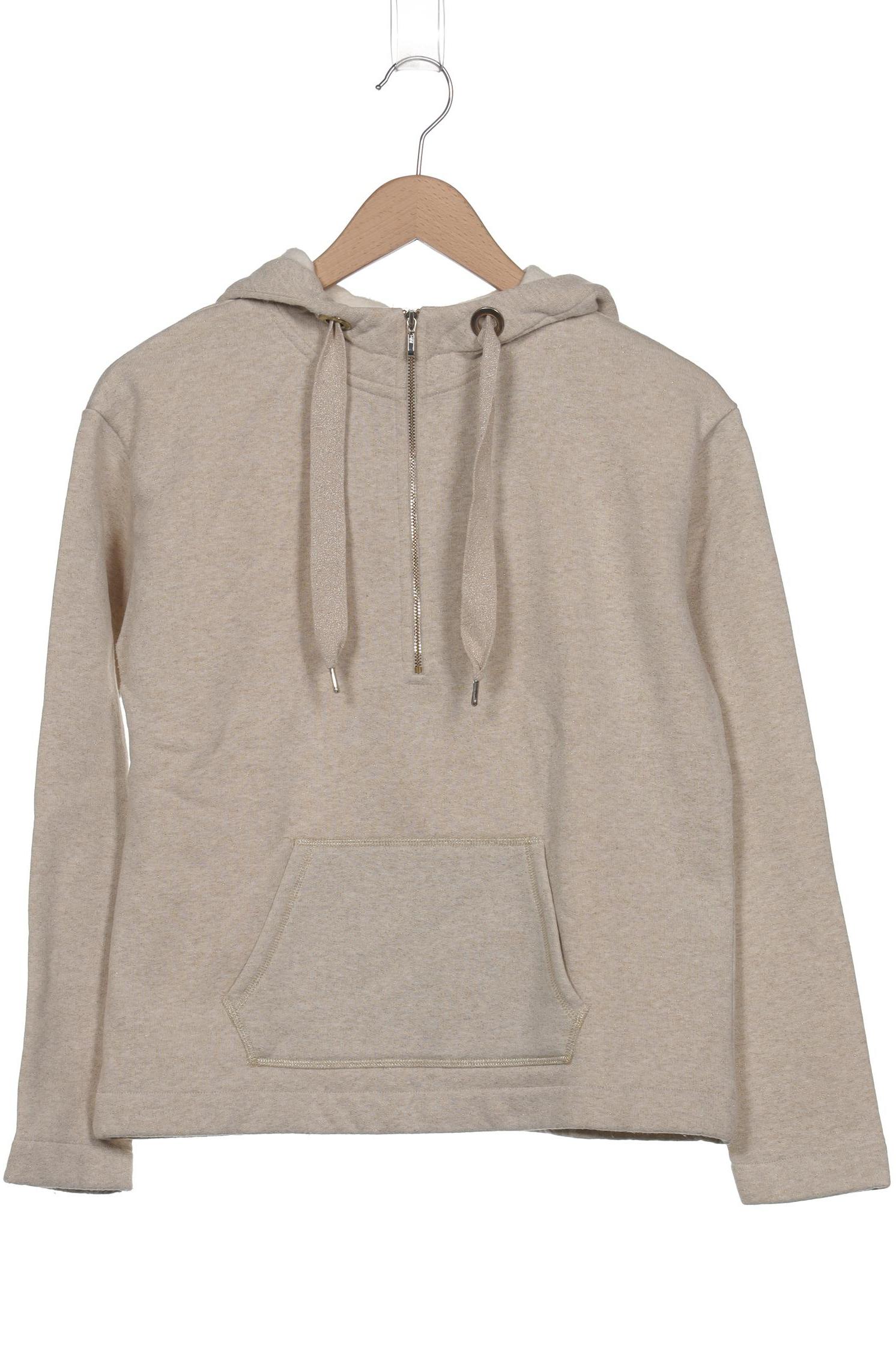 

Comma Damen Kapuzenpullover, beige, Gr. 36