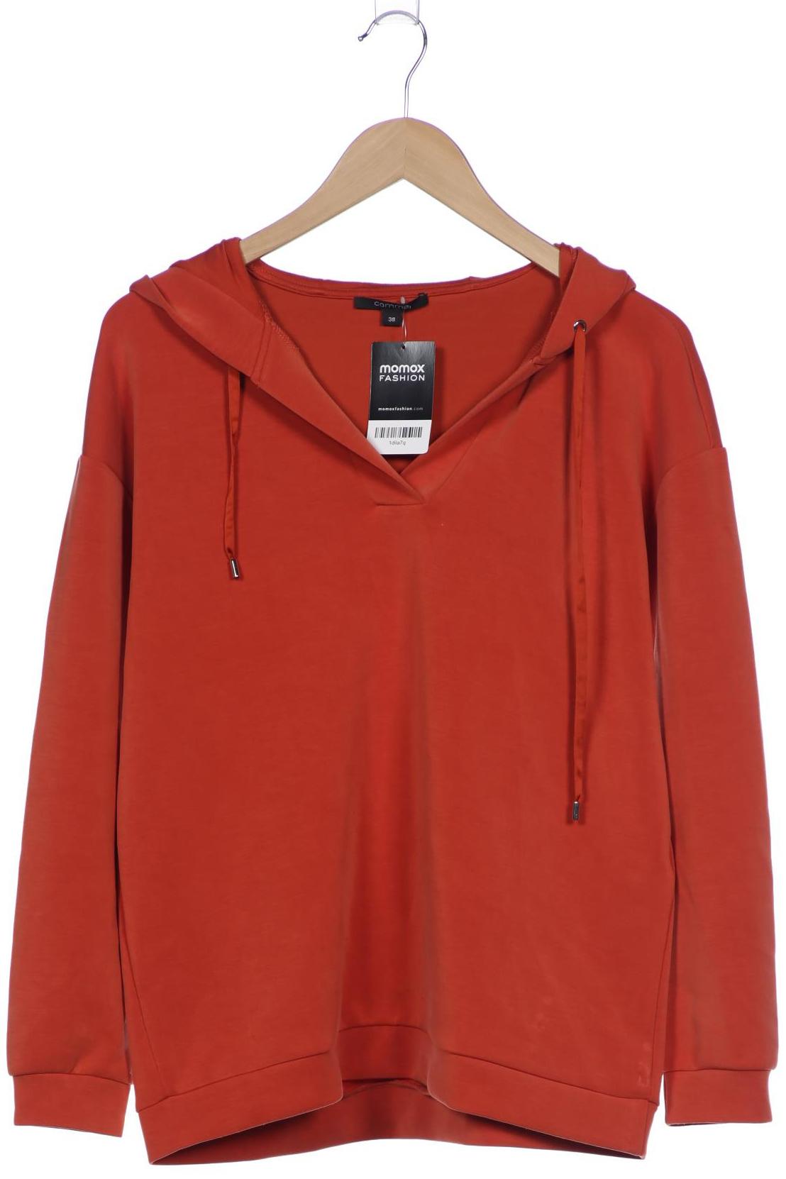 

Comma Damen Kapuzenpullover, orange, Gr. 38