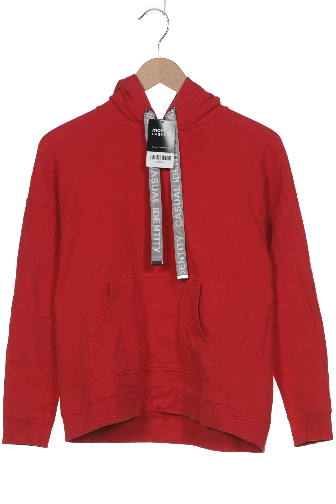 

Comma Damen Kapuzenpullover, rot, Gr. 38