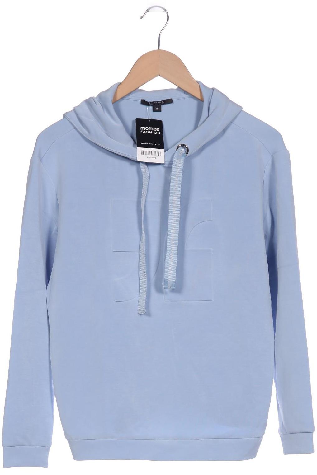 

Comma Damen Kapuzenpullover, hellblau, Gr. 36