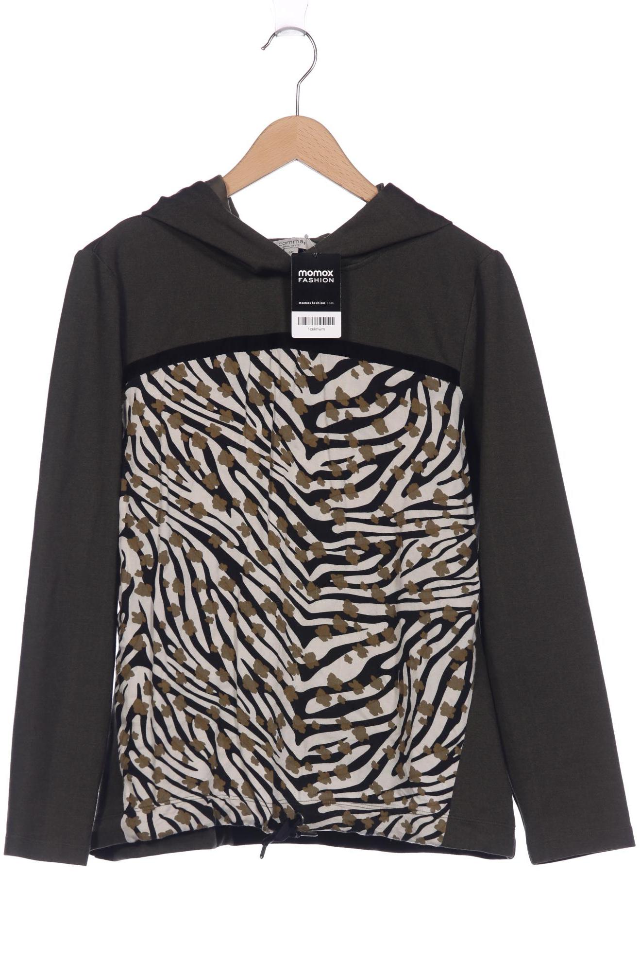 

Comma Damen Kapuzenpullover, grün, Gr. 40