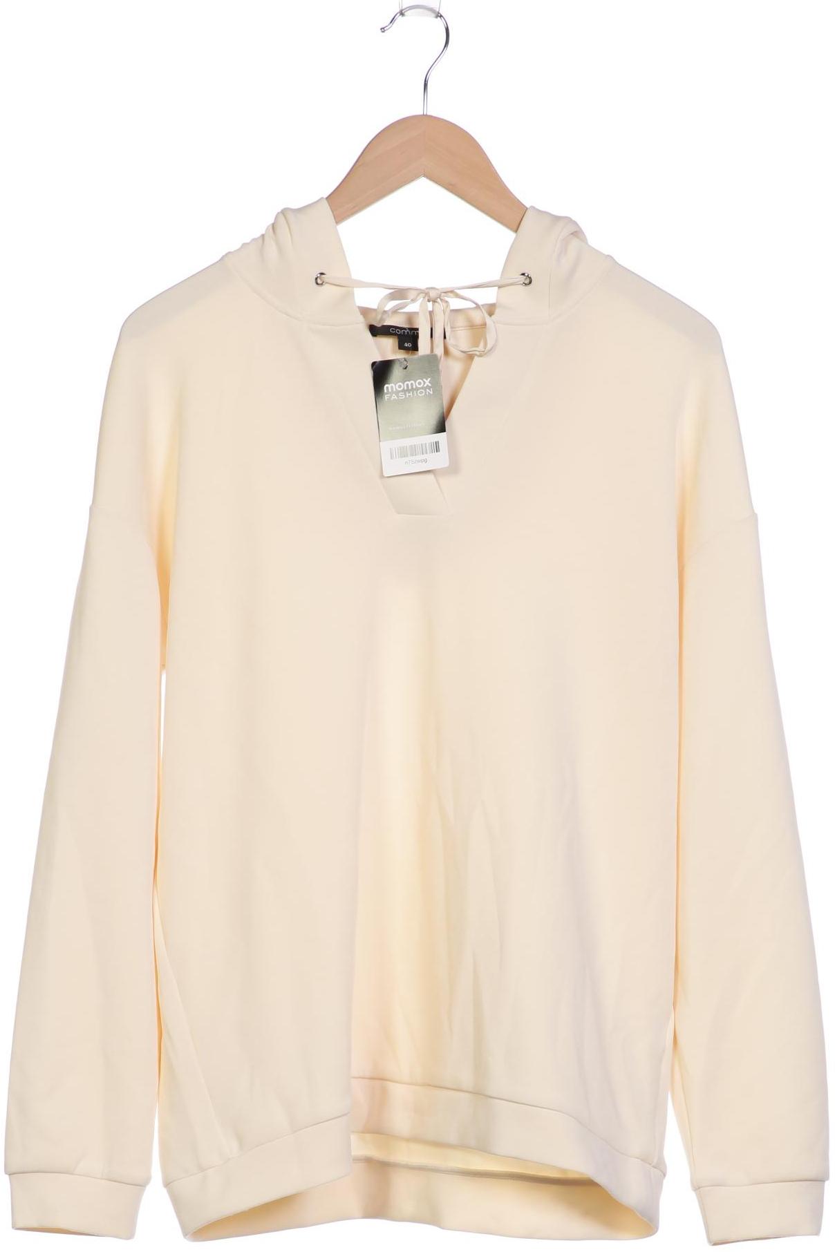 

Comma Damen Kapuzenpullover, cremeweiß, Gr. 40