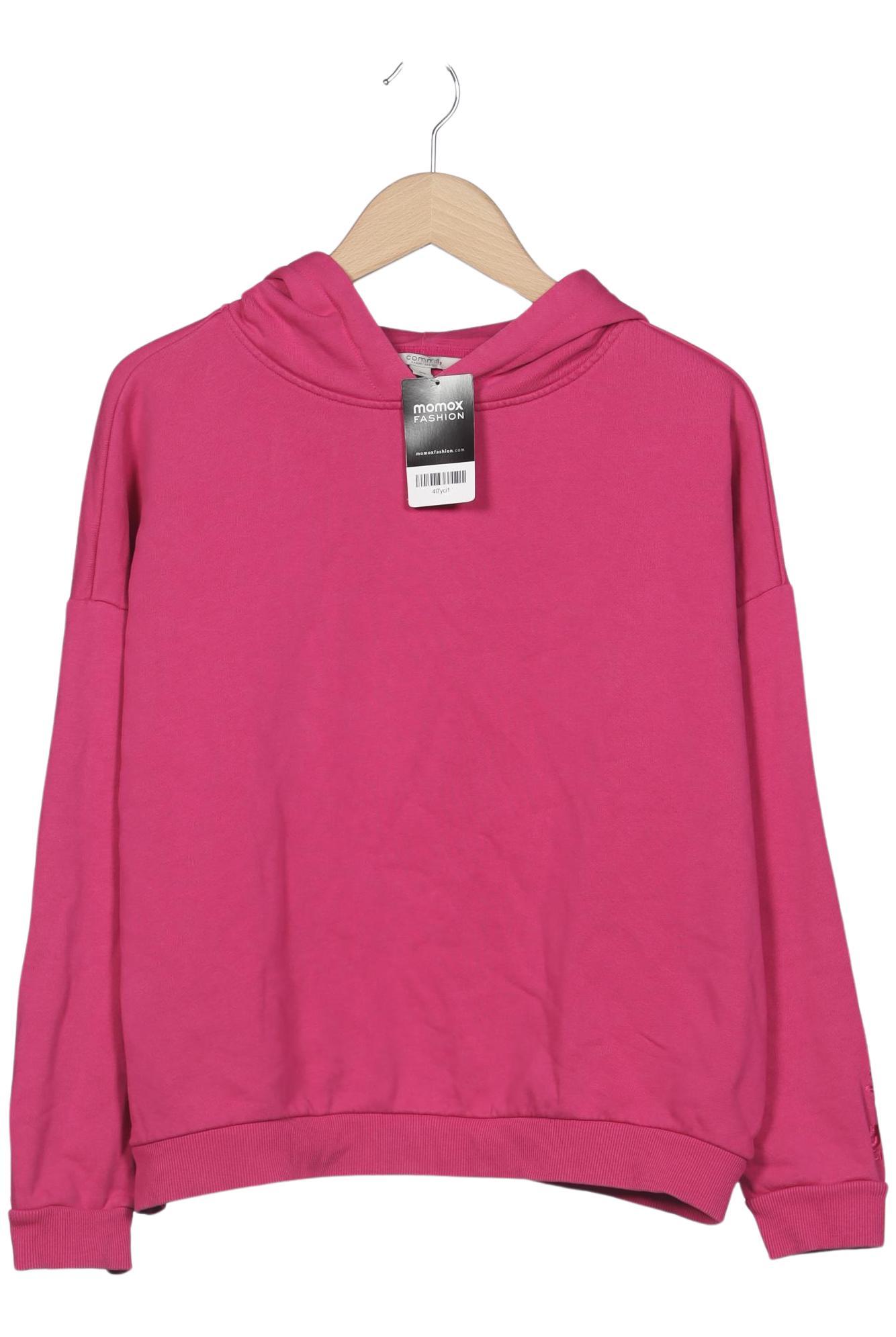 

Comma Damen Kapuzenpullover, pink, Gr. 40