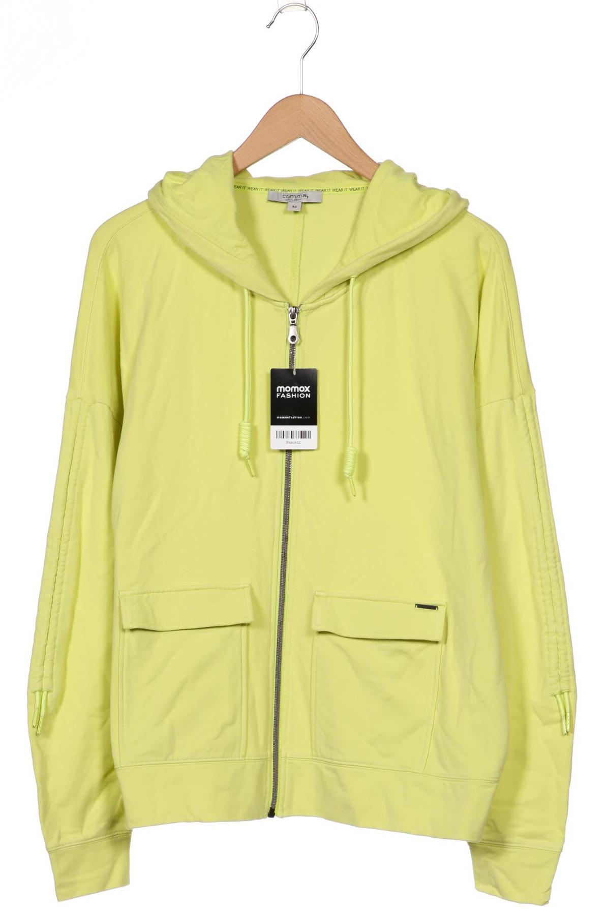 

Comma Damen Kapuzenpullover, hellgrün, Gr. 42