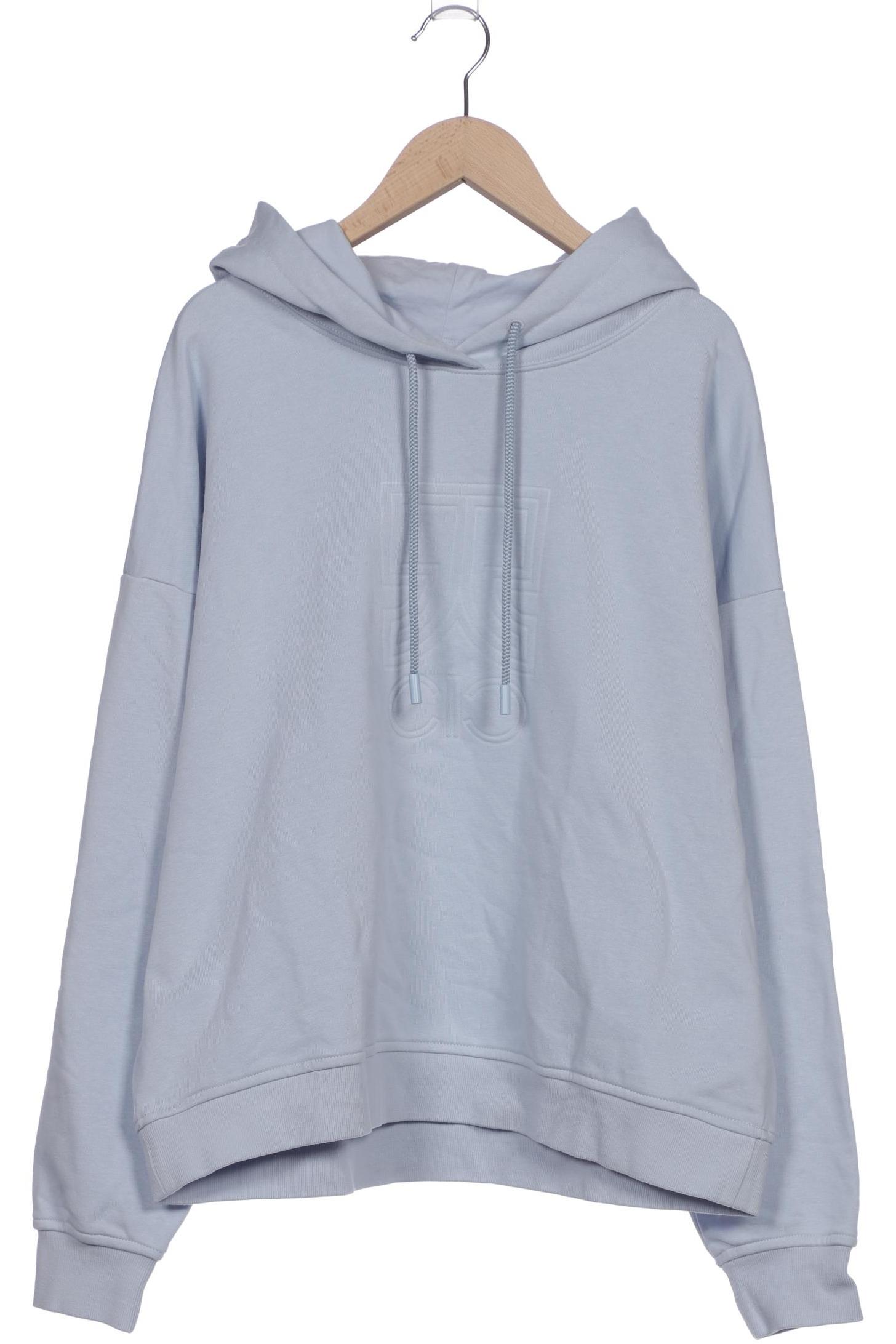 

Comma Damen Kapuzenpullover, hellblau, Gr. 38