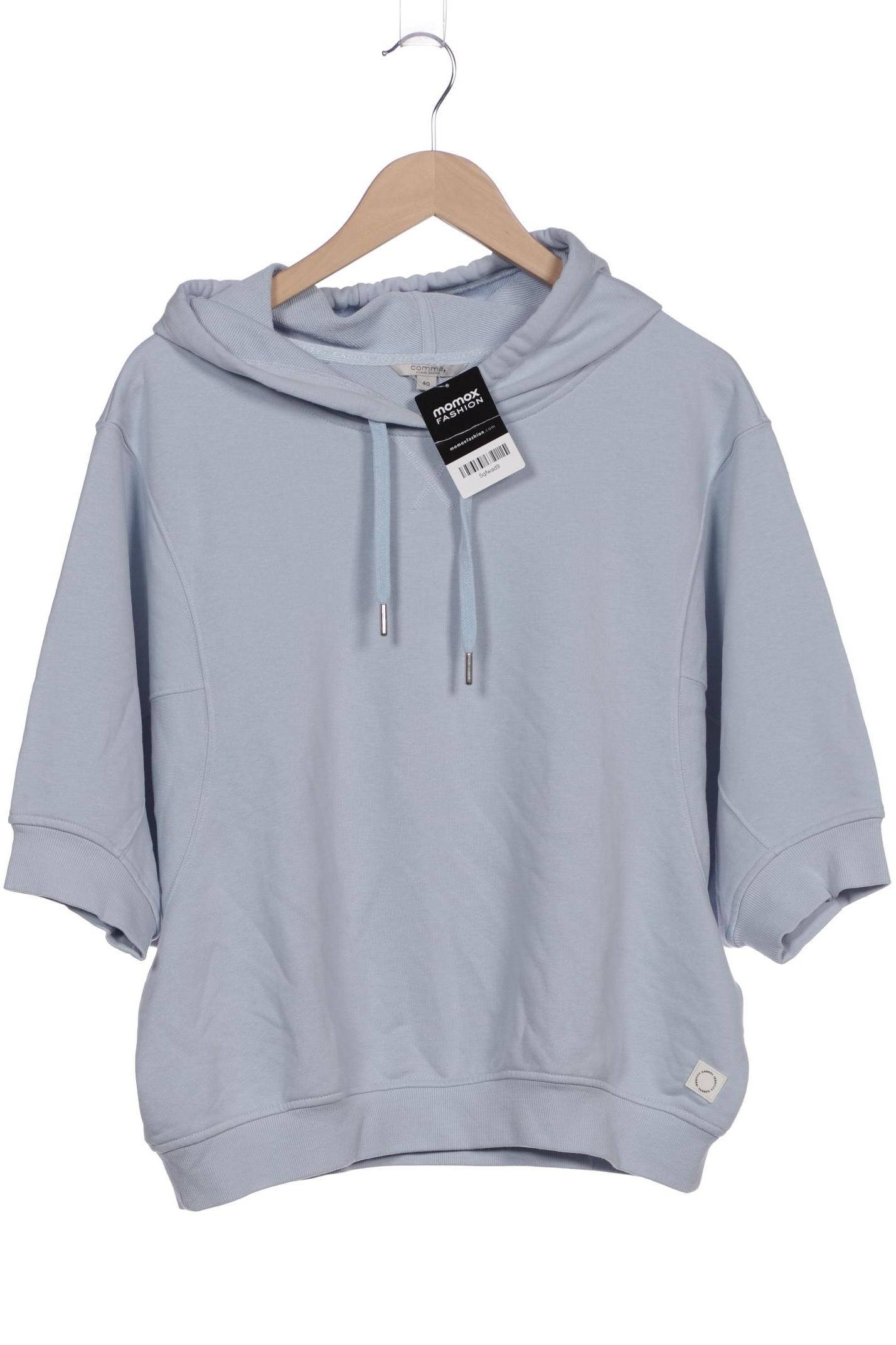 

Comma Damen Kapuzenpullover, hellblau, Gr. 40