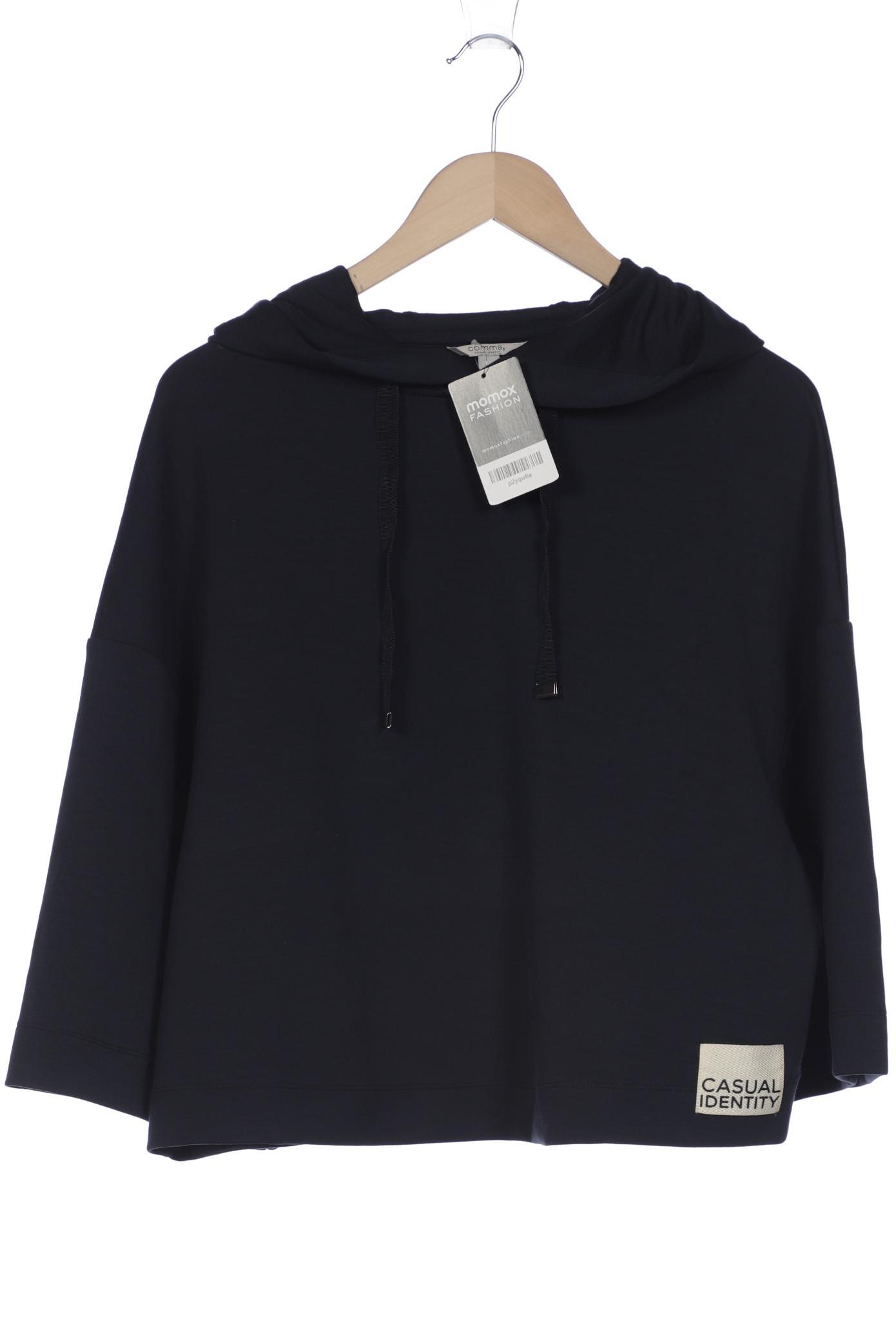 

Comma Damen Kapuzenpullover, marineblau, Gr. 36