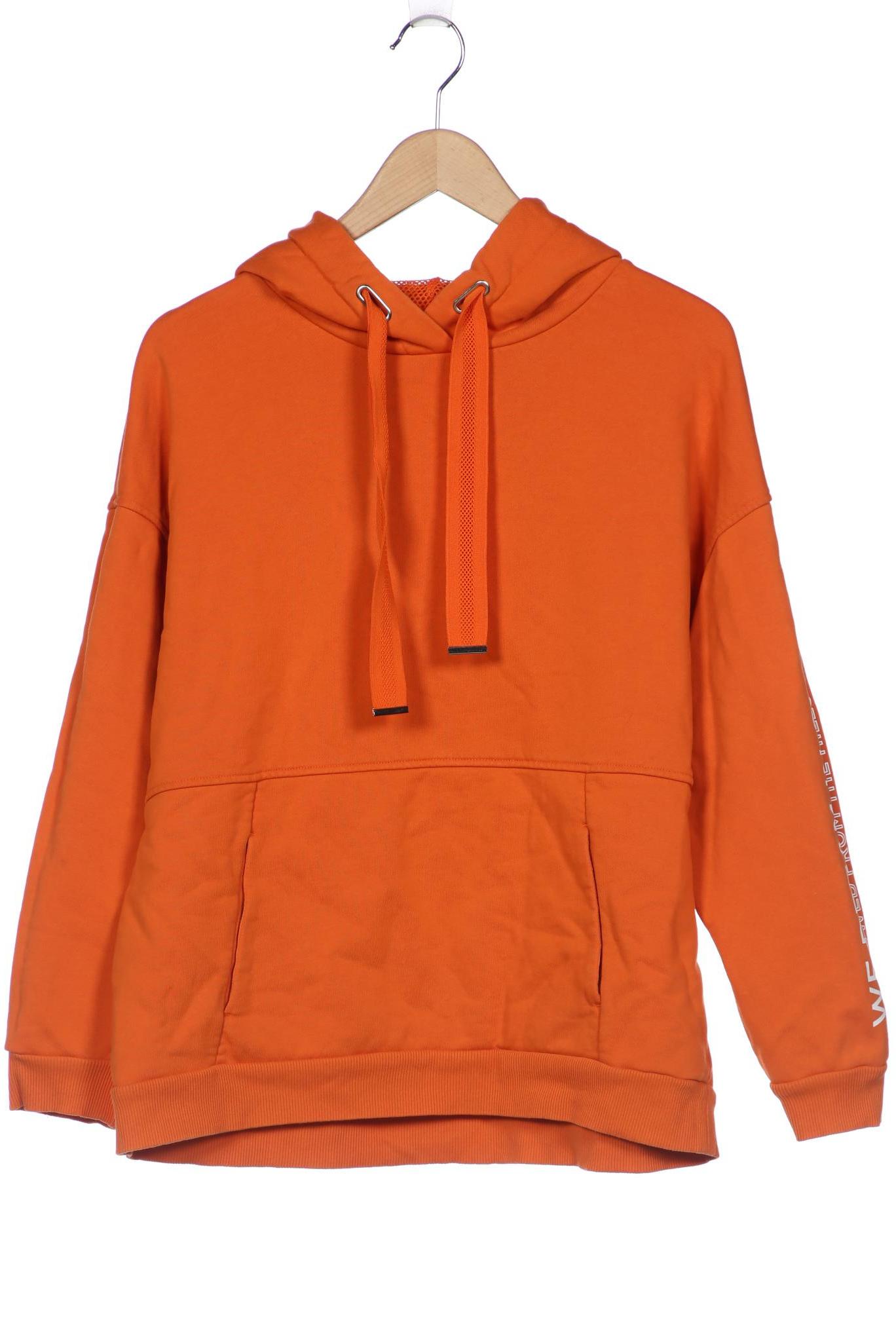

Comma Damen Kapuzenpullover, orange, Gr. 40