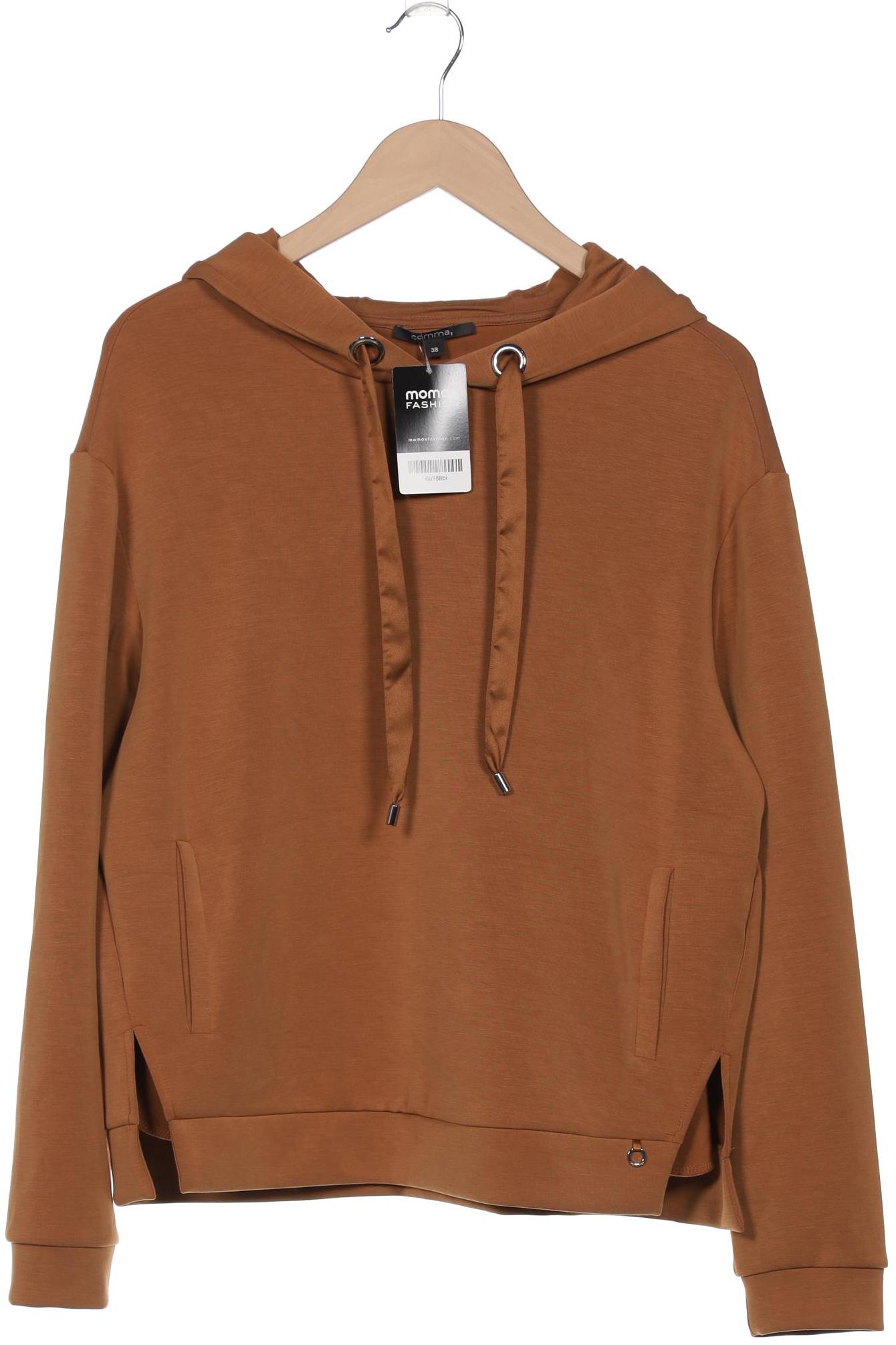 

Comma Damen Kapuzenpullover, braun, Gr. 38