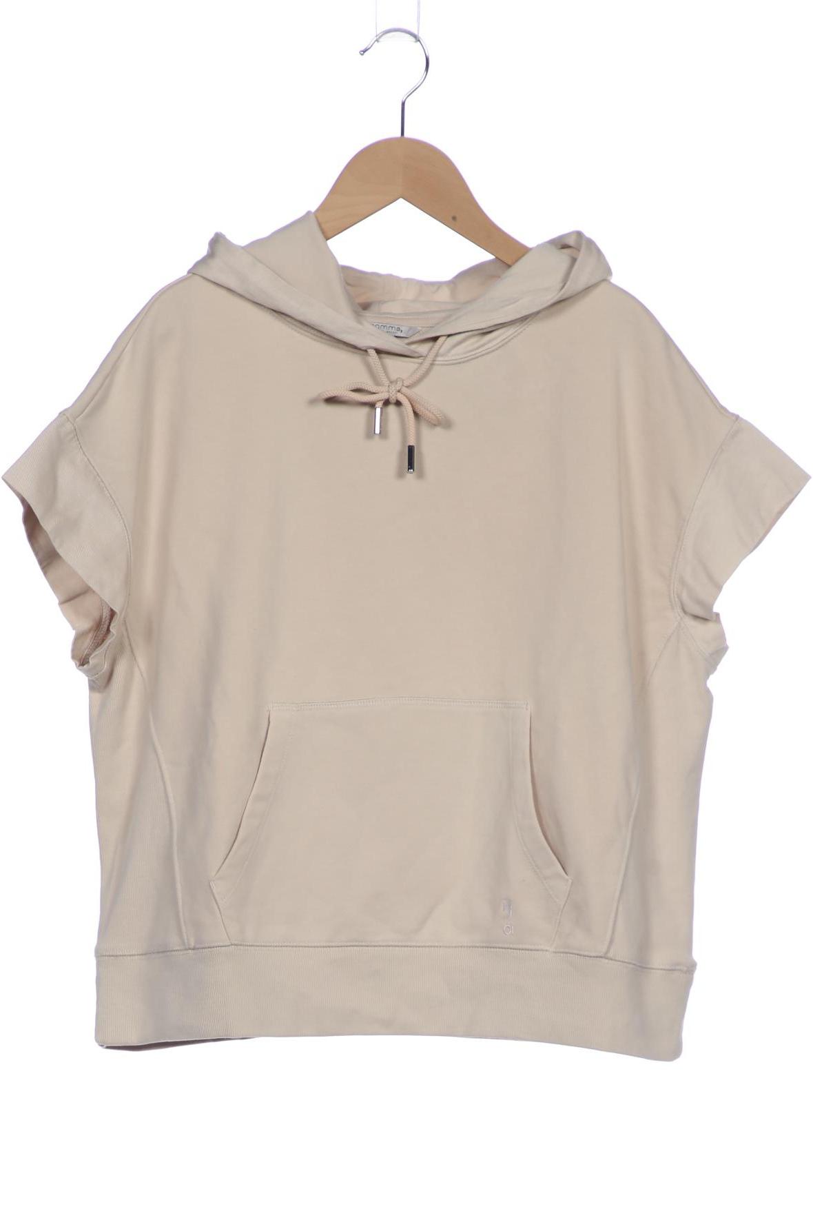 

Comma Damen Kapuzenpullover, beige, Gr. 40