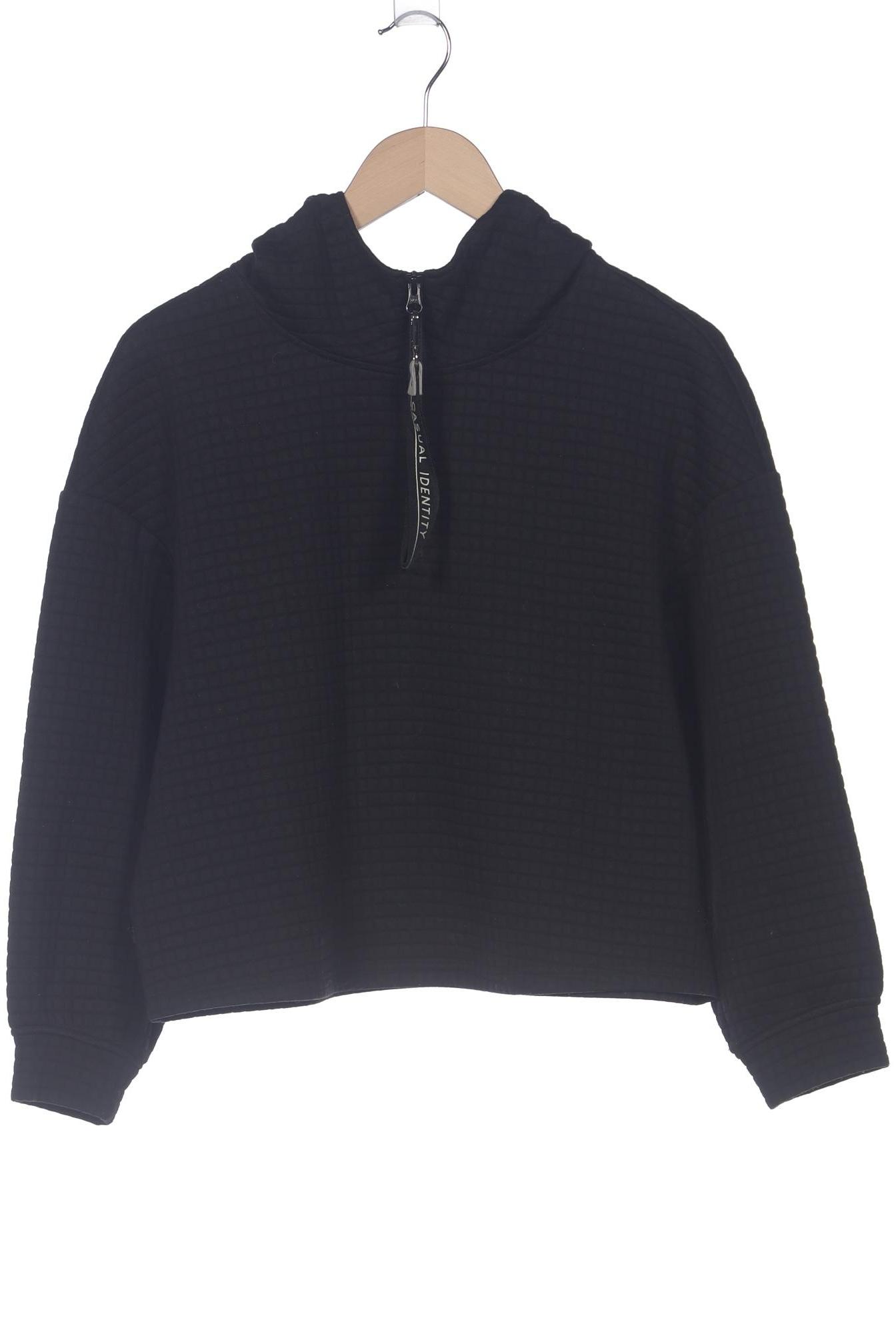 

Comma Damen Kapuzenpullover, schwarz, Gr. 34