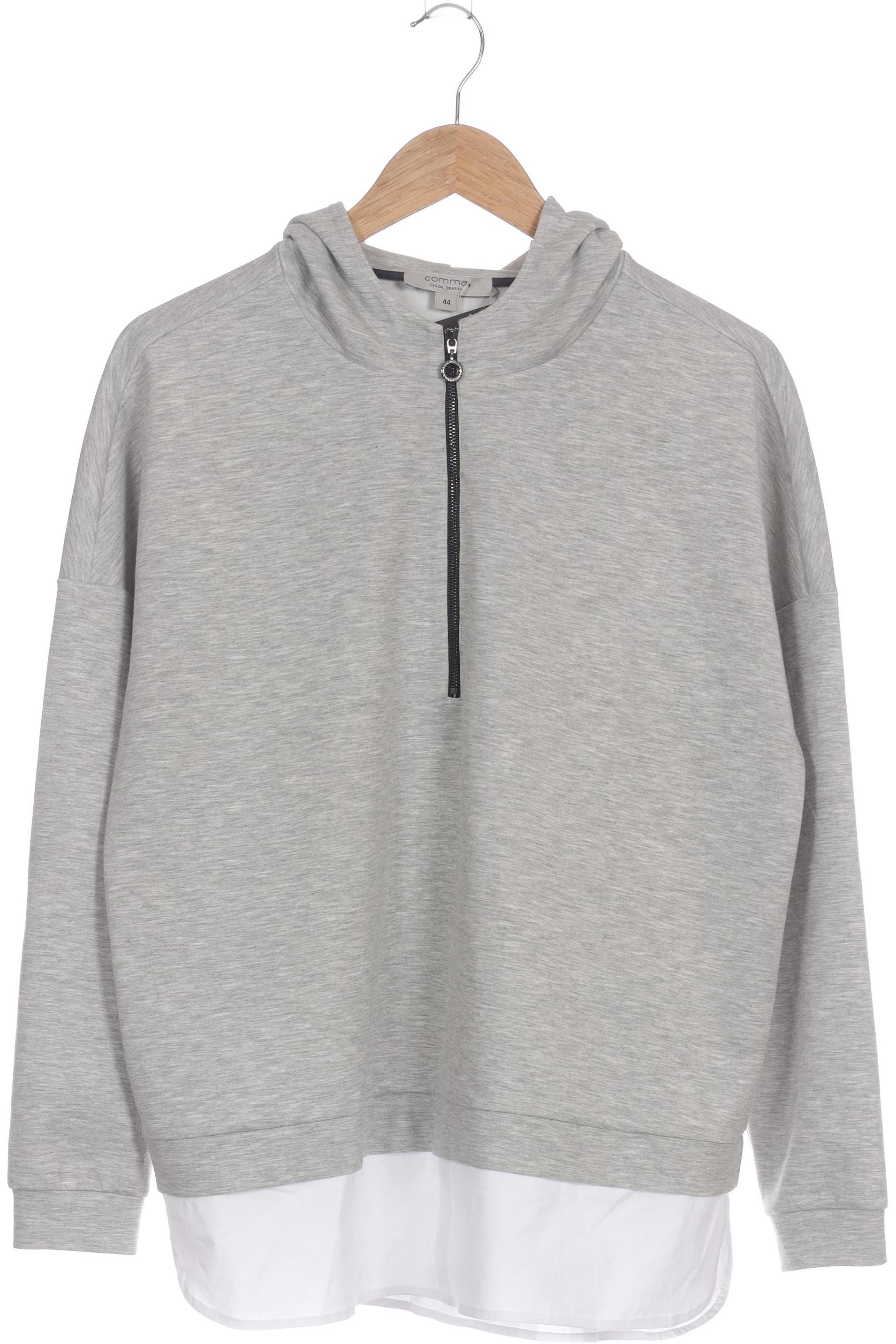 

Comma Damen Kapuzenpullover, grau, Gr. 44