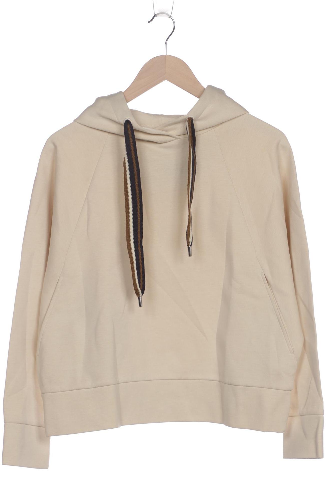 

Comma Damen Kapuzenpullover, beige, Gr. 36
