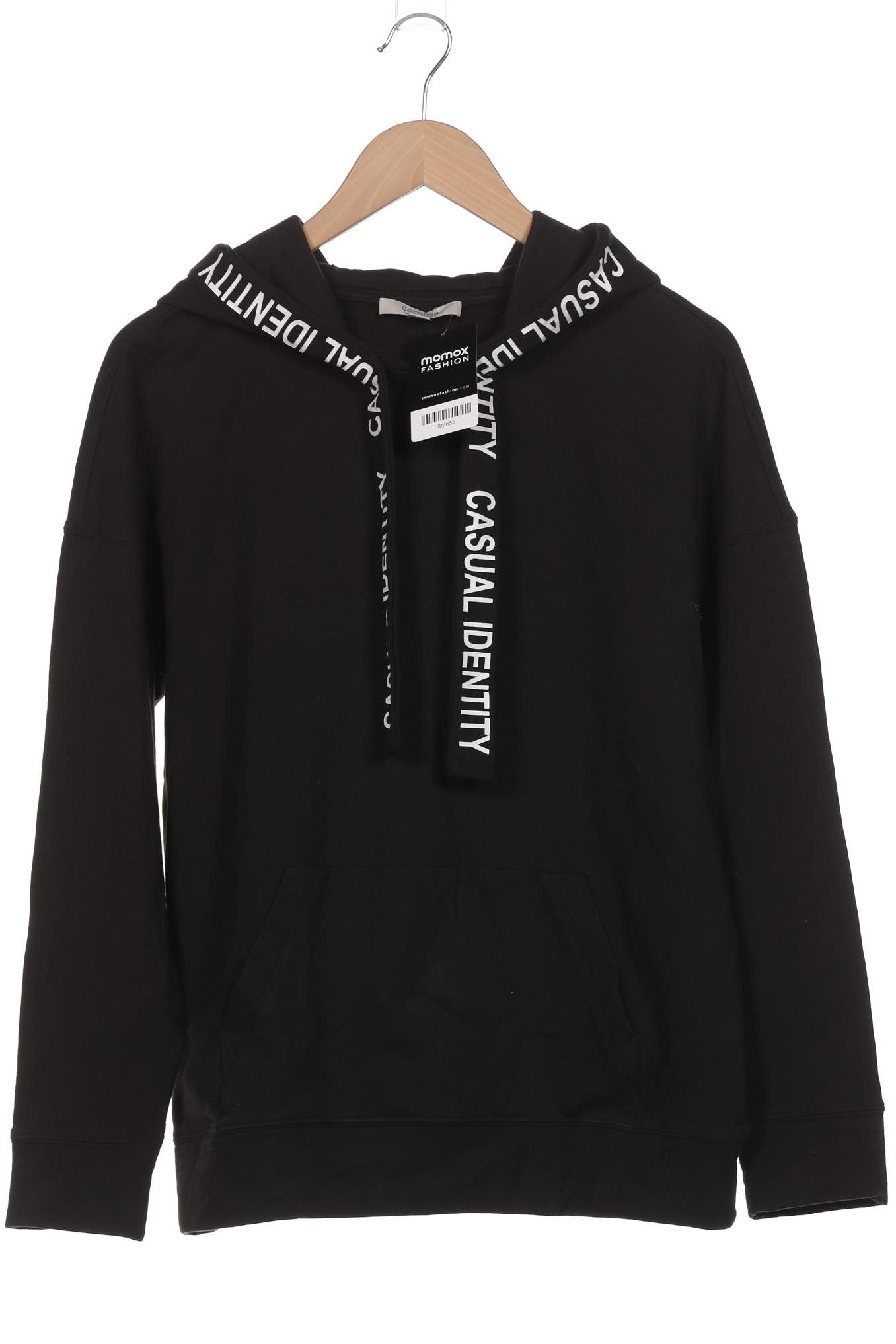 

Comma Damen Kapuzenpullover, schwarz, Gr. 40