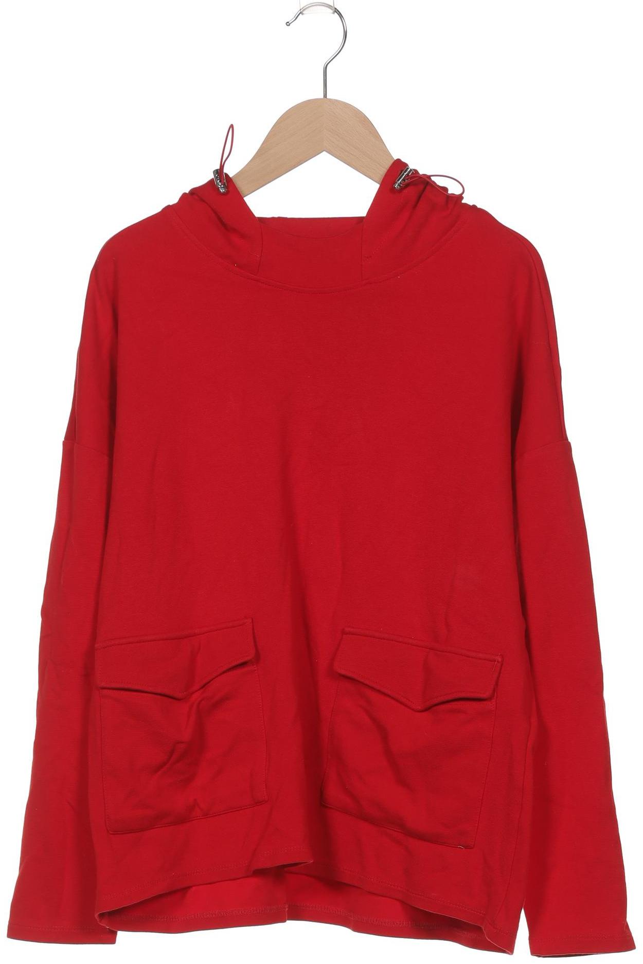 

Comma Damen Kapuzenpullover, rot, Gr. 40
