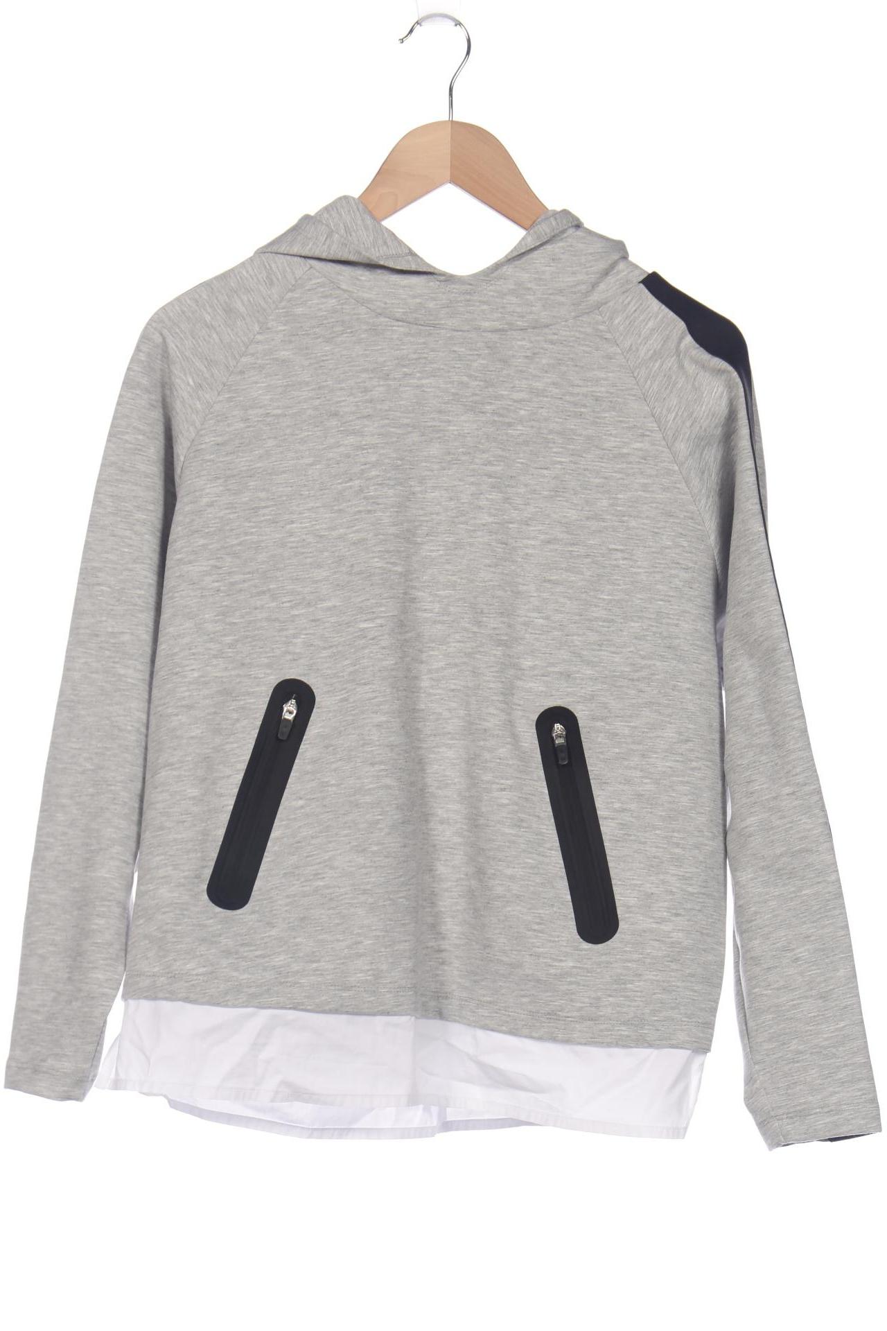 

Comma Damen Kapuzenpullover, grau, Gr. 34