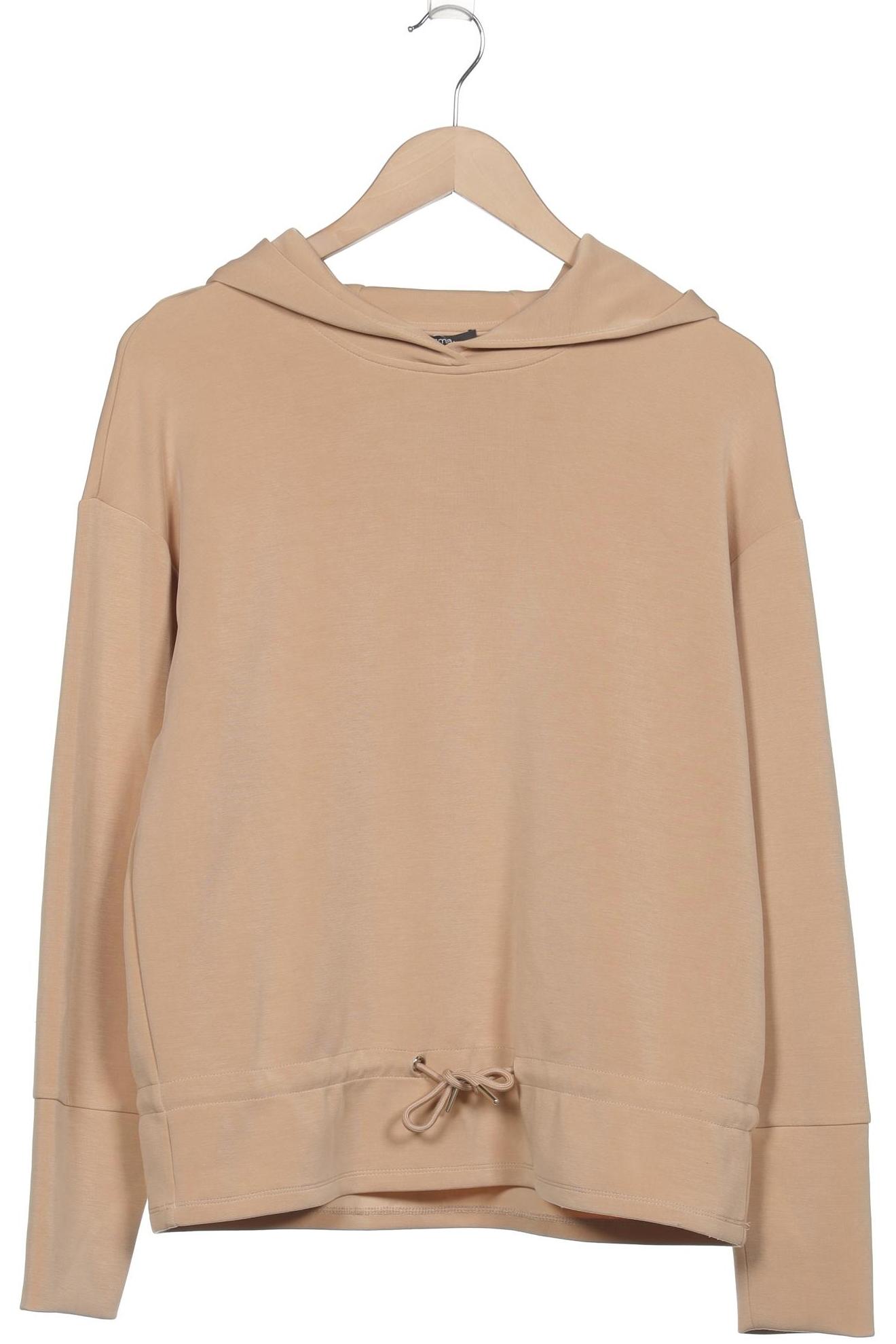 

Comma Damen Kapuzenpullover, beige, Gr. 38